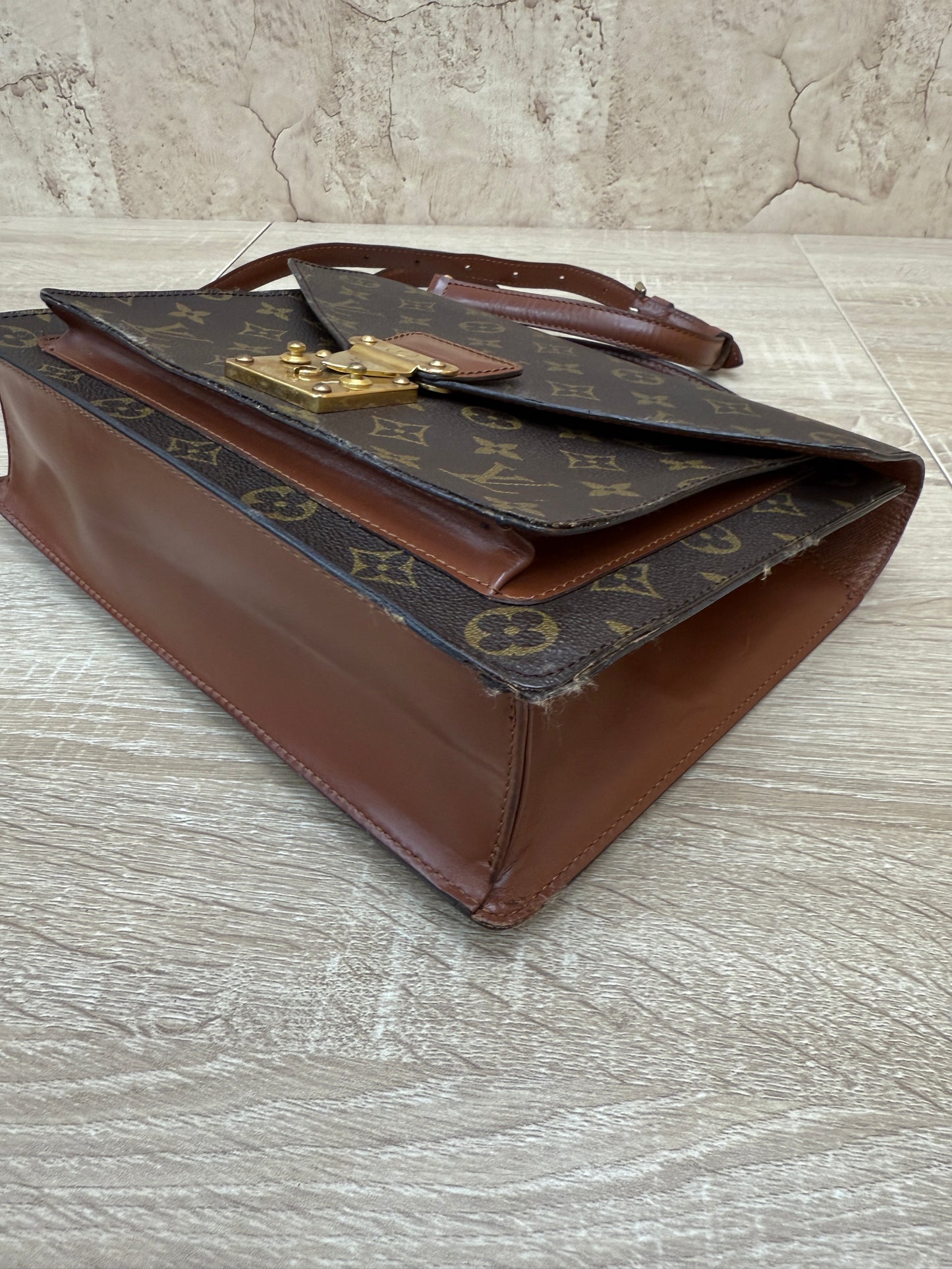  Louis Vuitton Monogram Monceau 2Way Bag