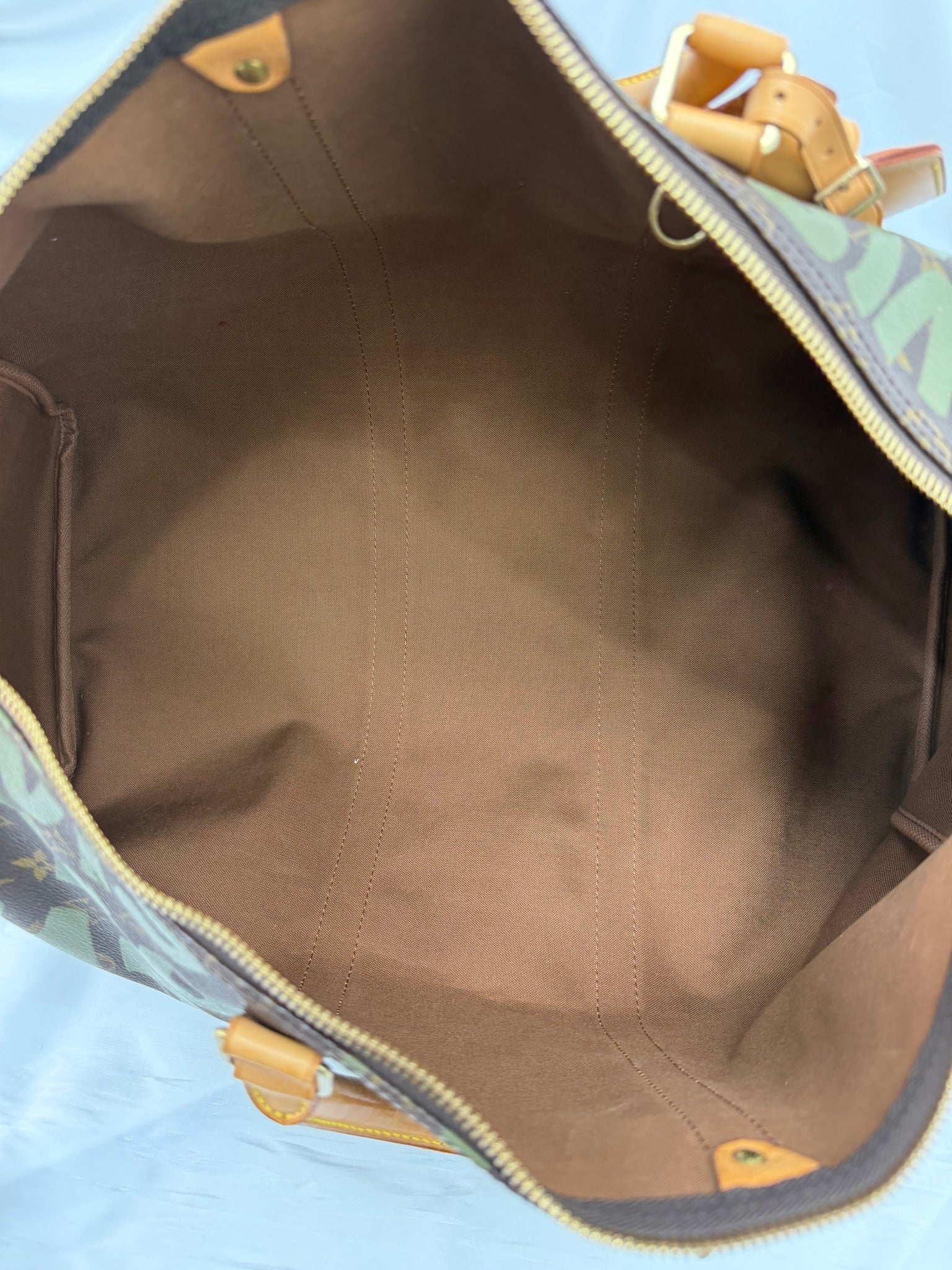 Louis Vuitton x Stephen Sprouse Monogram Green Graffiti Keepall 50