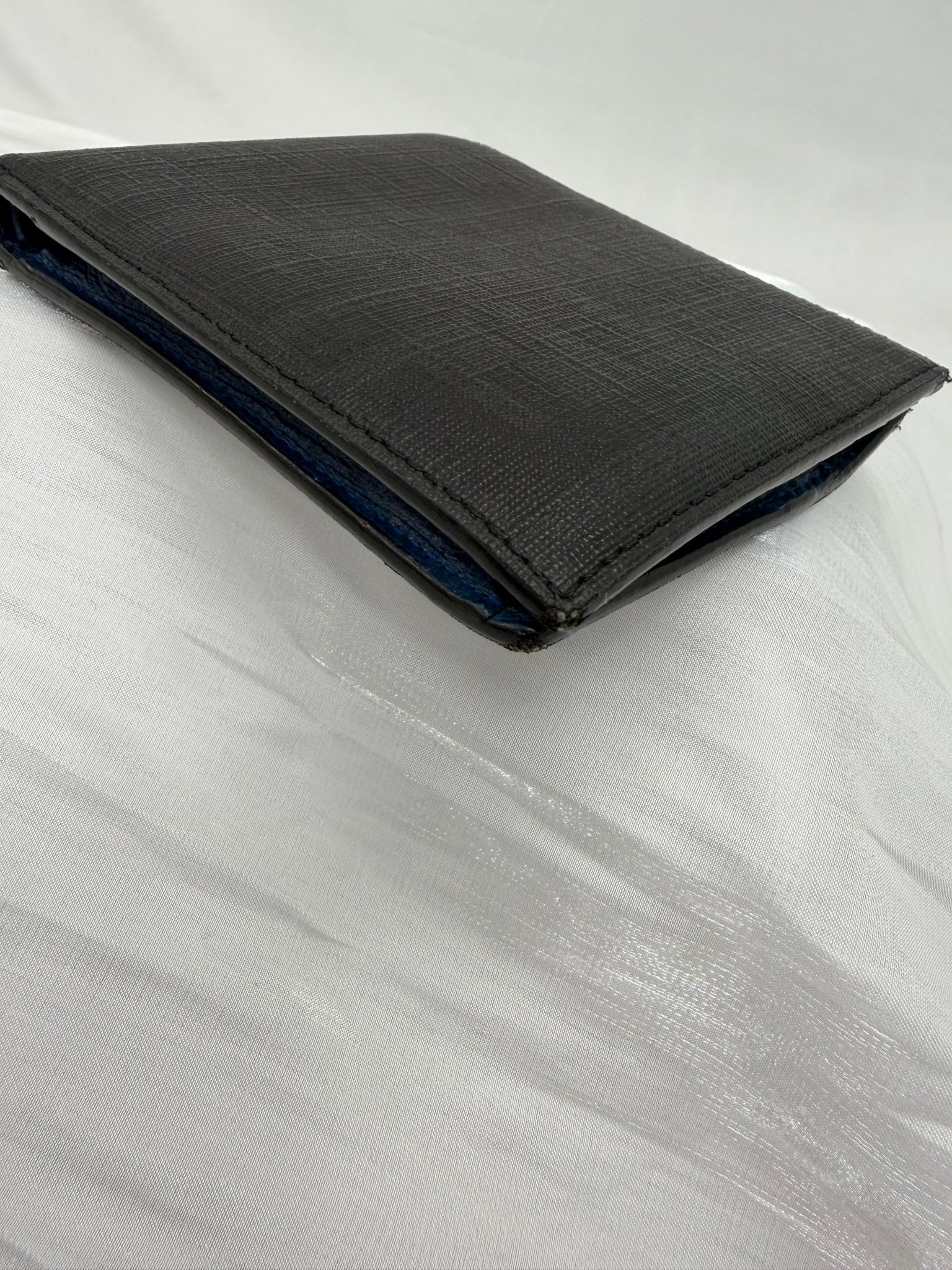 Fendi Black Zucca Coated Canvas Bifold