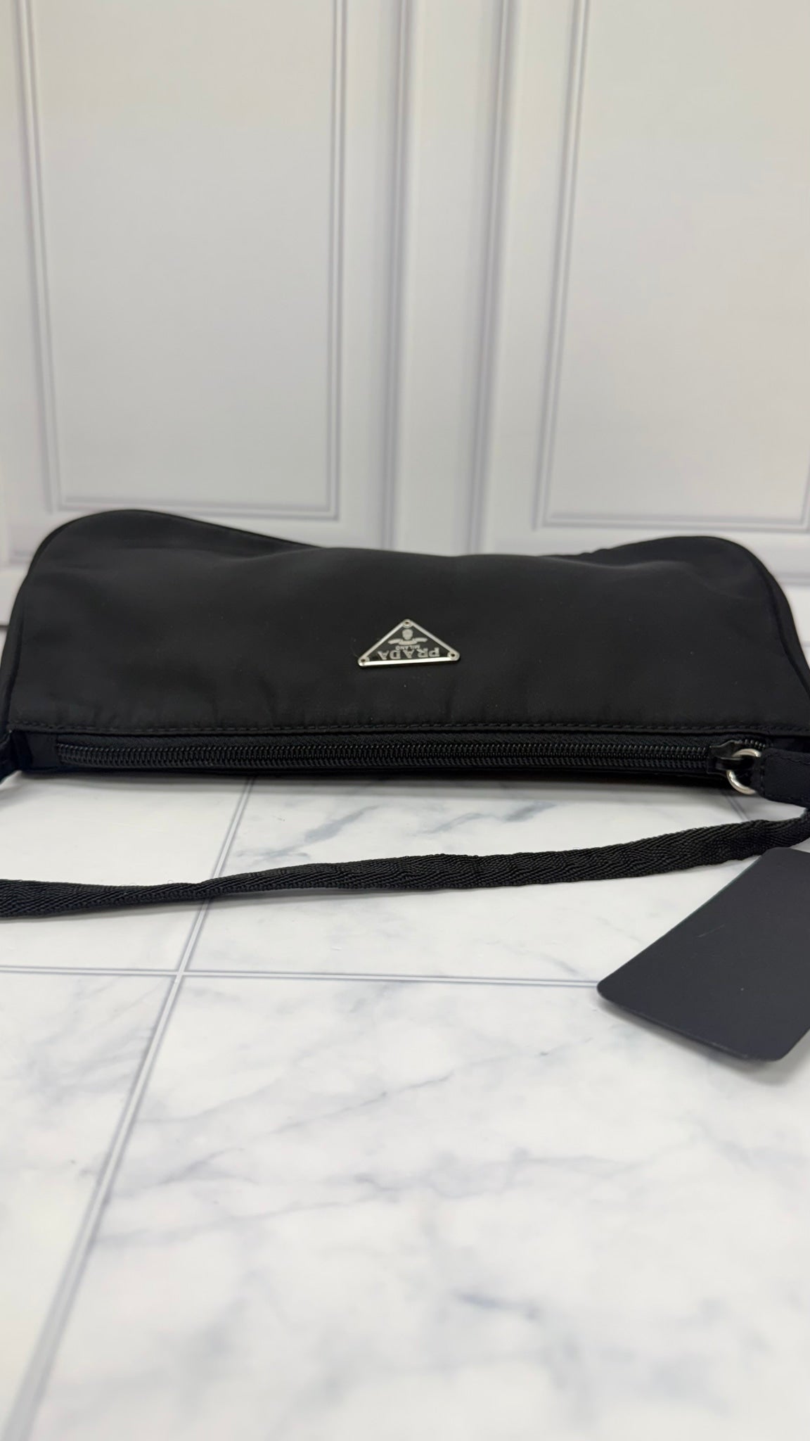 Prada Black Nylon Small Shoulder bag