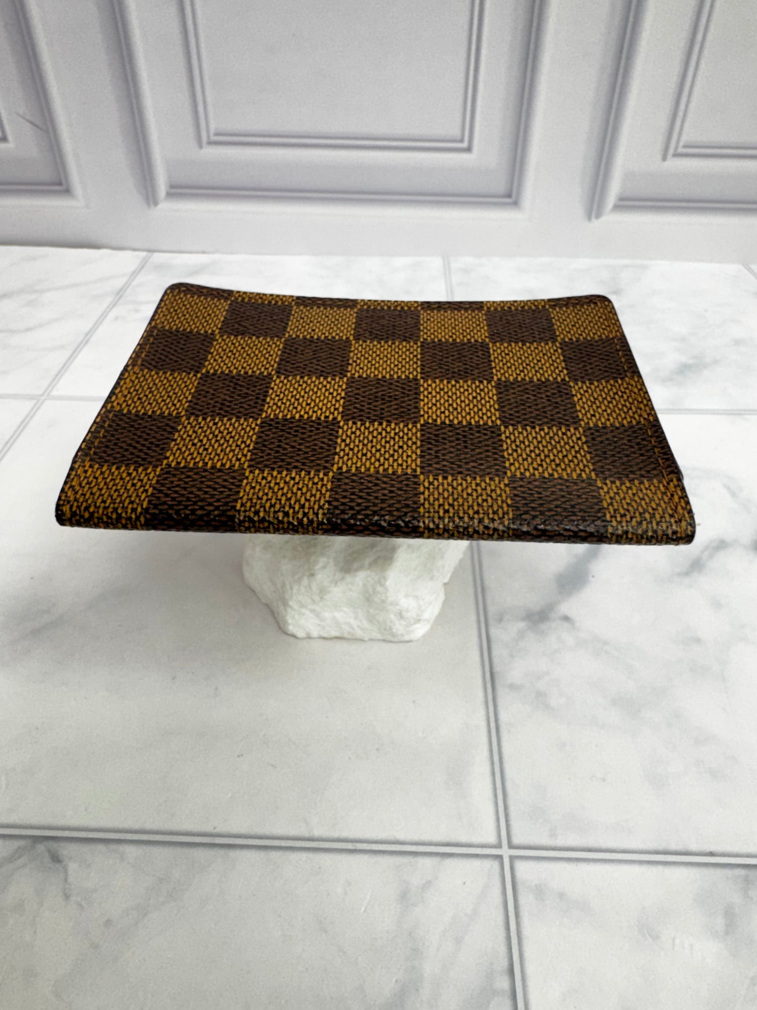 Louis Vuitton Damier Ebene Porte 2 Cartes Card Case