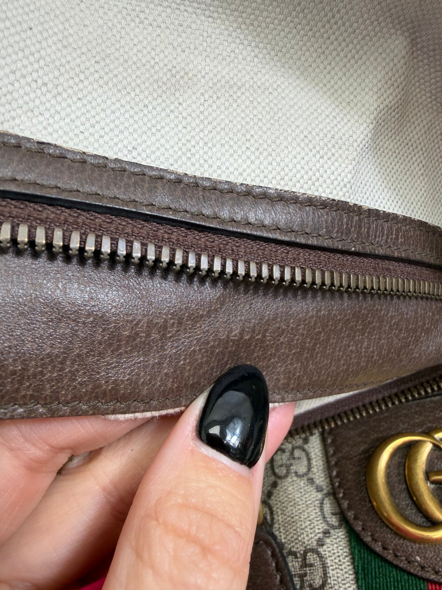 Gucci GG Brown Coated Canvas Ophidia Medium Duffle Bag