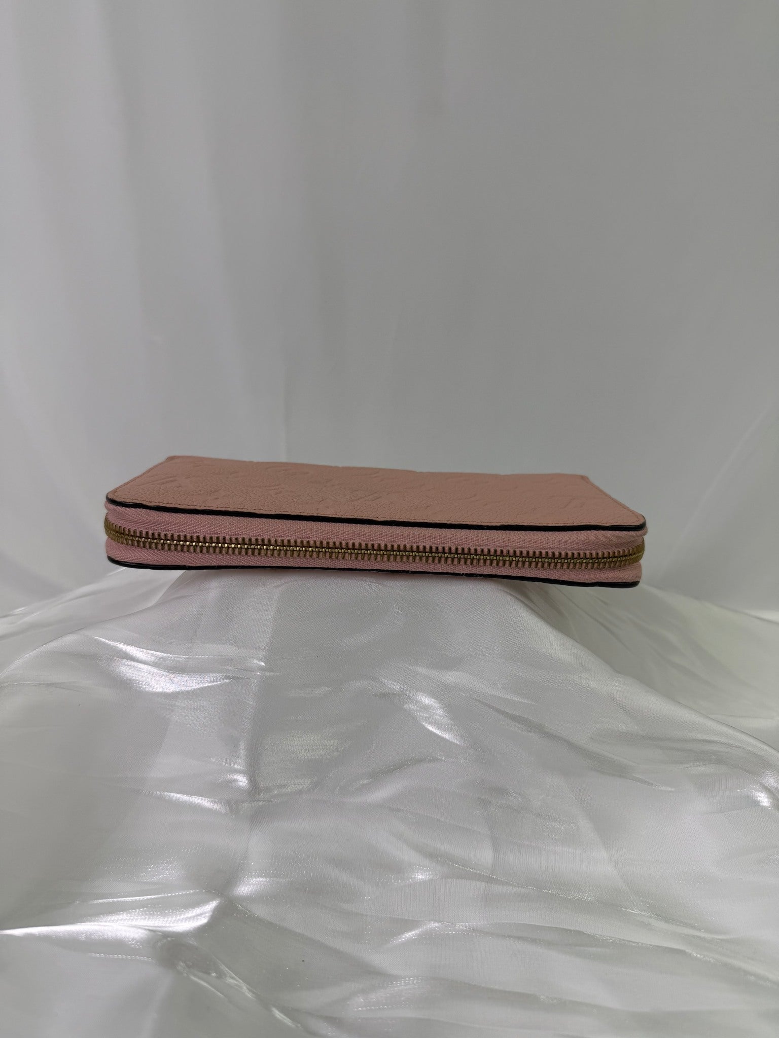 Louis Vuitton Pink Monogram Empreinte Zippy Wallet