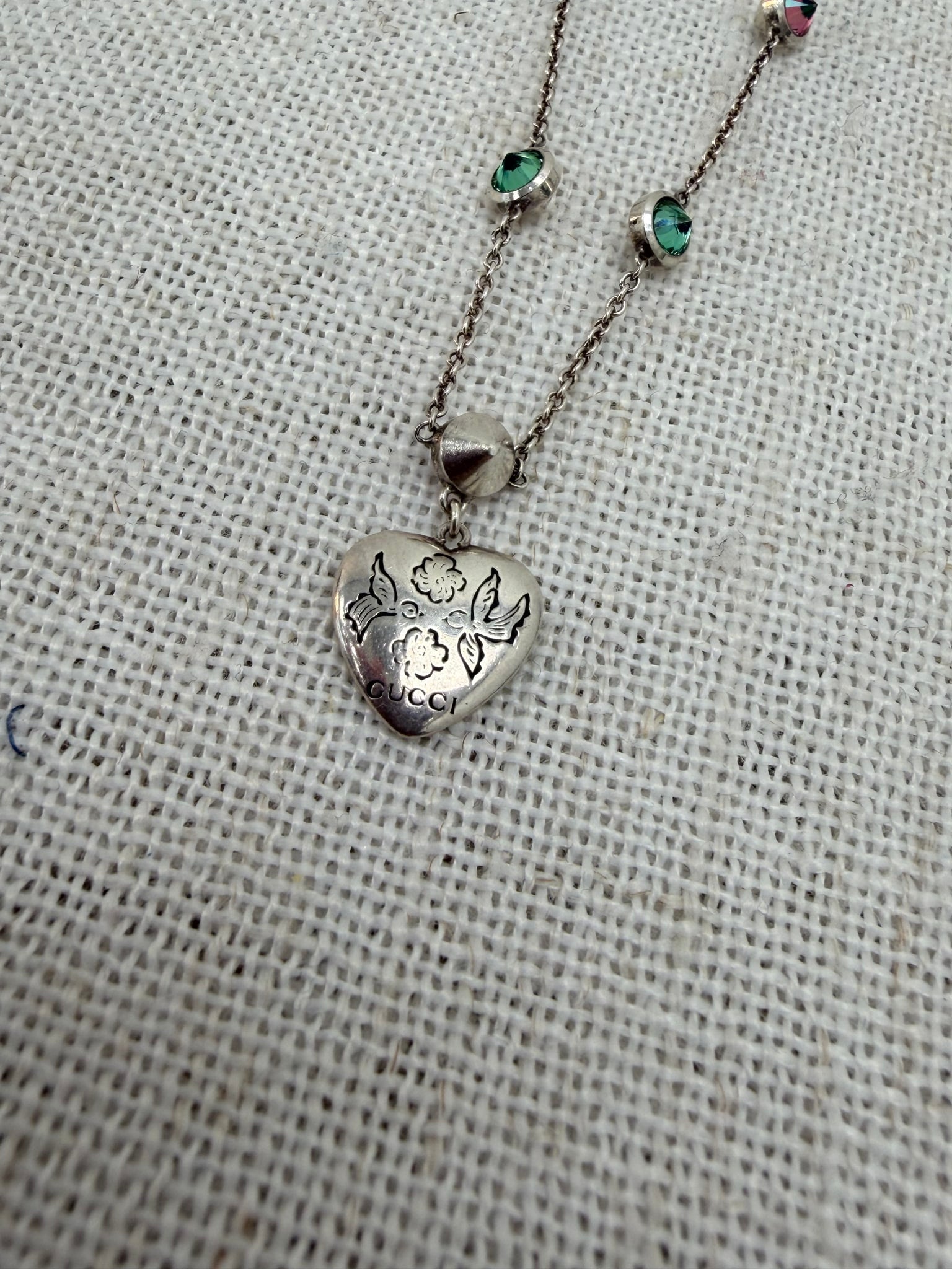 Gucci Silver Blind For Love Bracelet