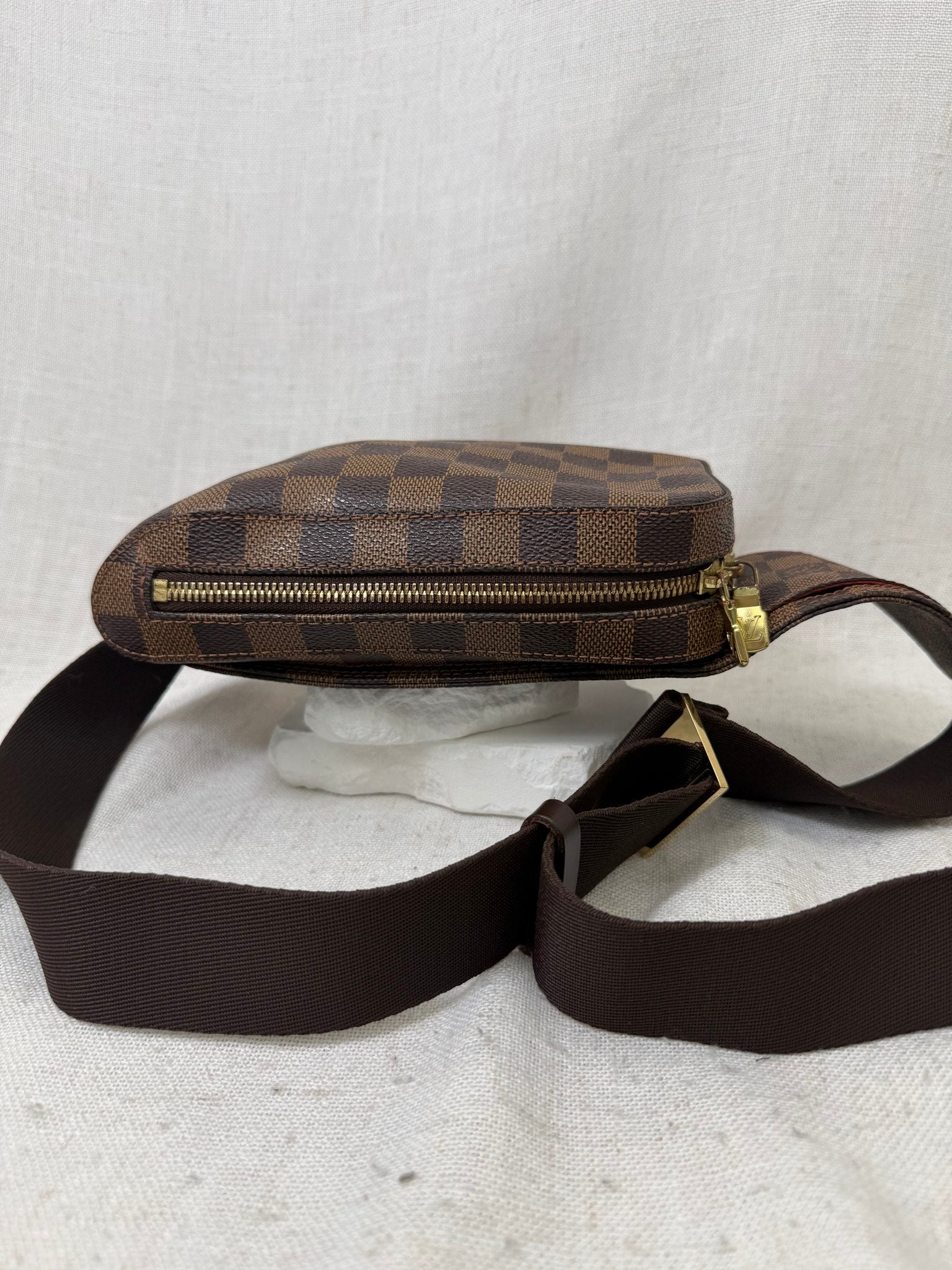 Louis Vuitton Damier Ebene Geronimos Belt Bag 