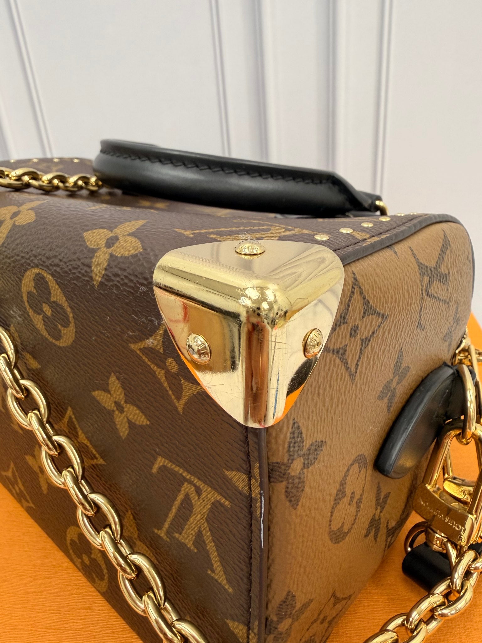Louis Vuitton Monogram Speedy Trunk 20