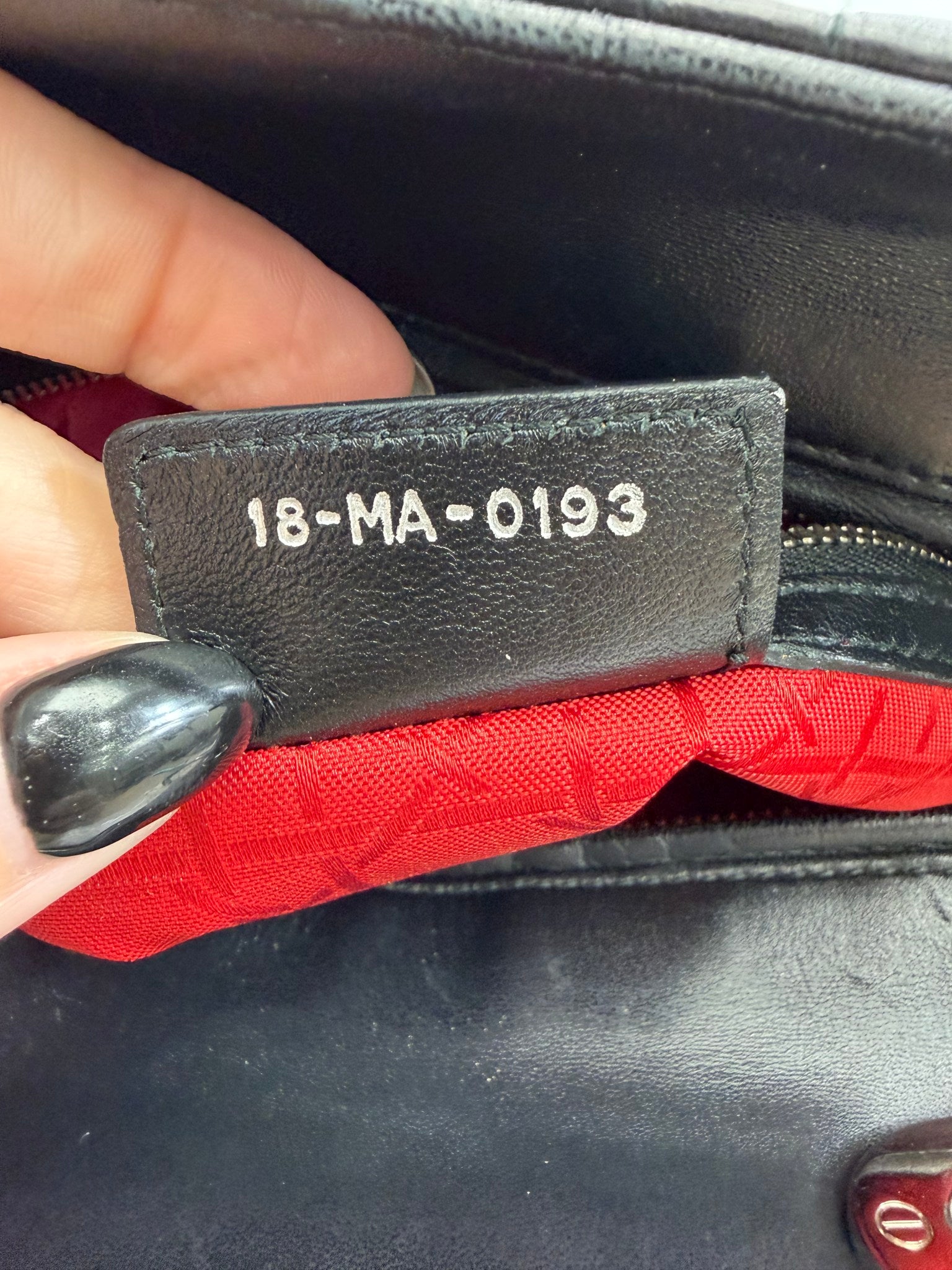 Christian Dior Black Cannage Lambskin Large Lady Dior