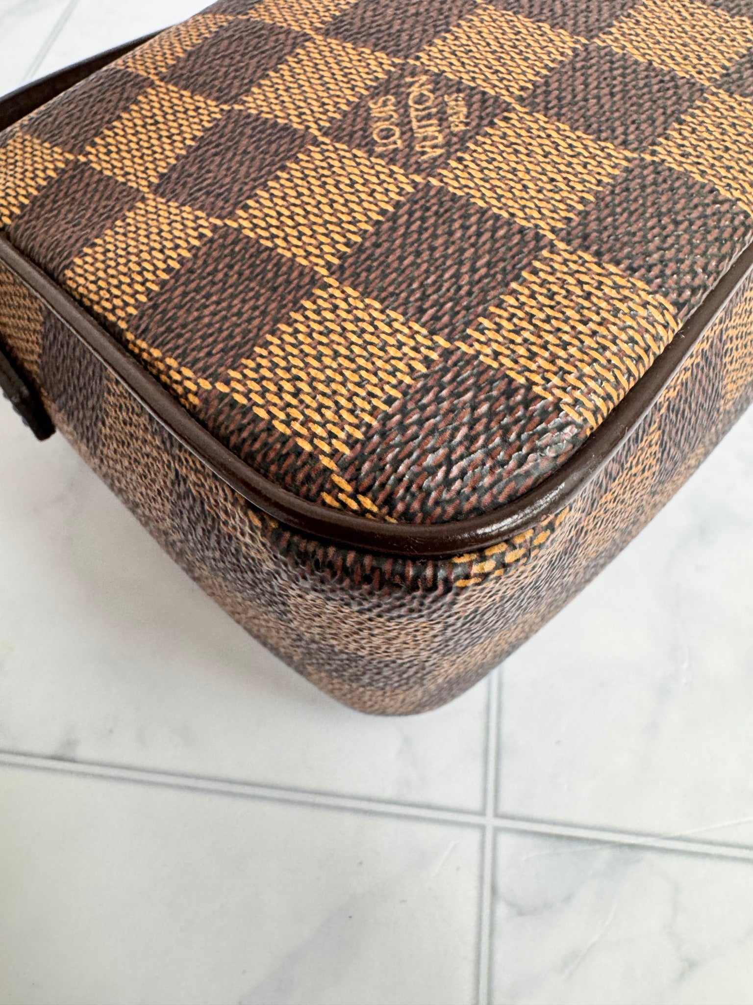 Louis Vuitton Damier Ebene Recoleta Shoulder Bag