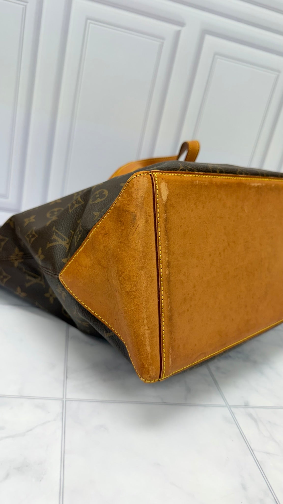 Louis Vuitton Monogram Cabas Mezzo Tote Bag 