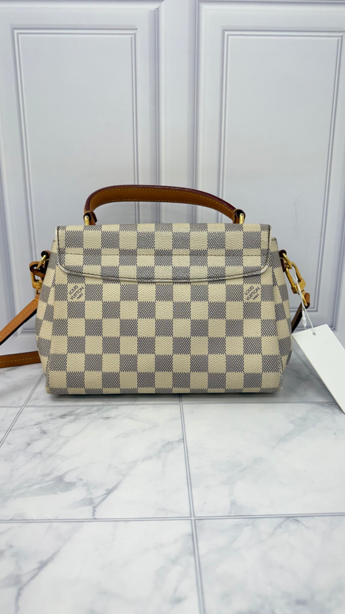 Louis Vuitton Damier Azur Croisette 2Way Bag 