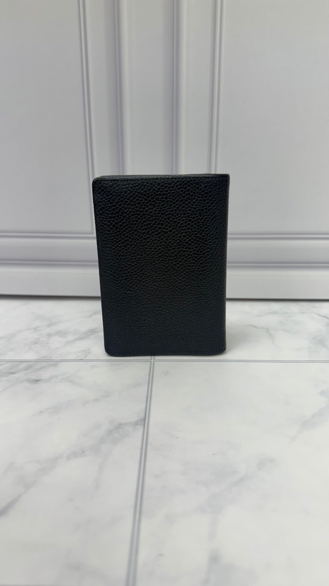 Chanel Black Caviar Leather Pocket Organizer