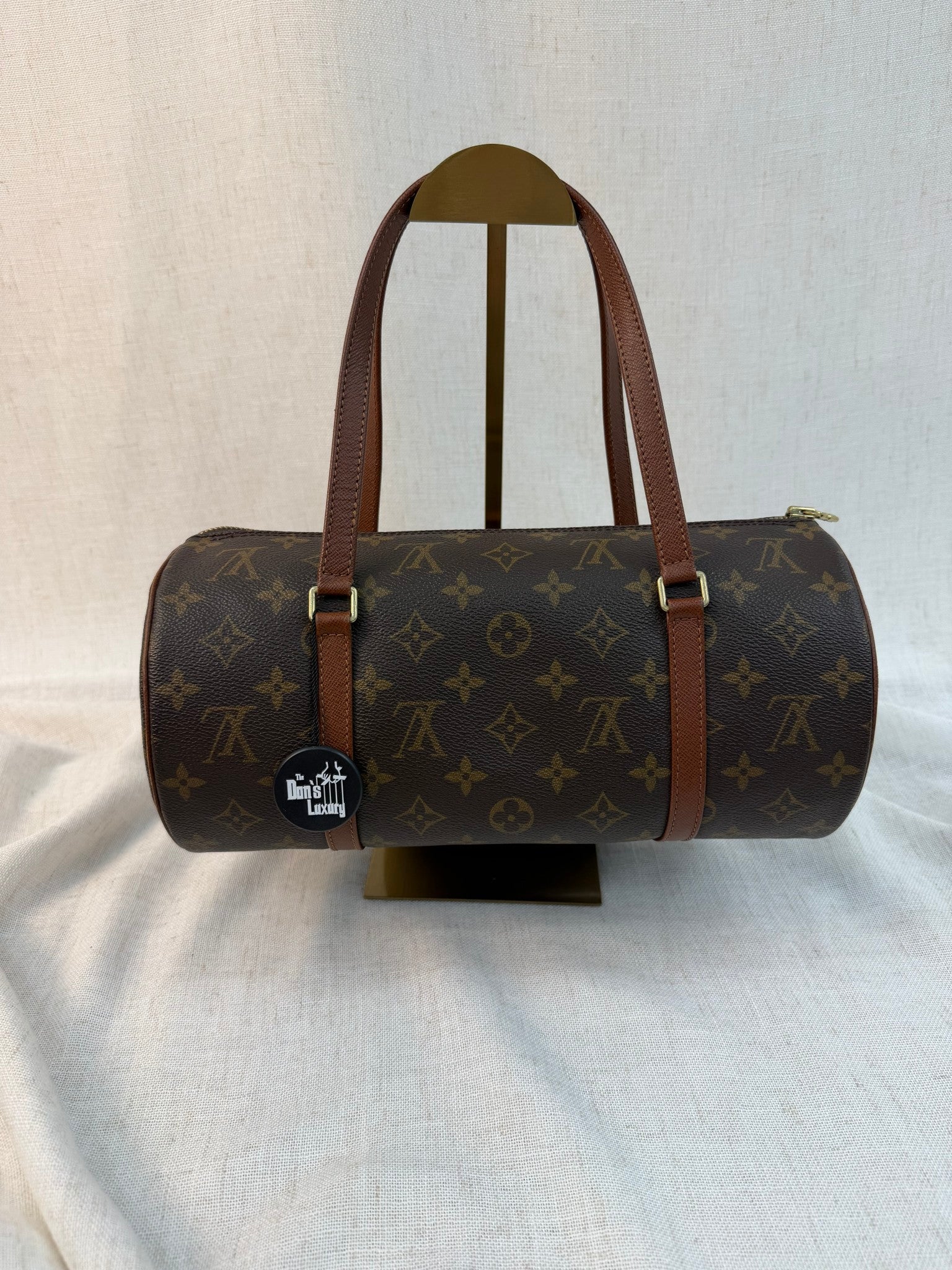 Louis Vuitton Monogram Papillon 30 Bag With Mini Papillon