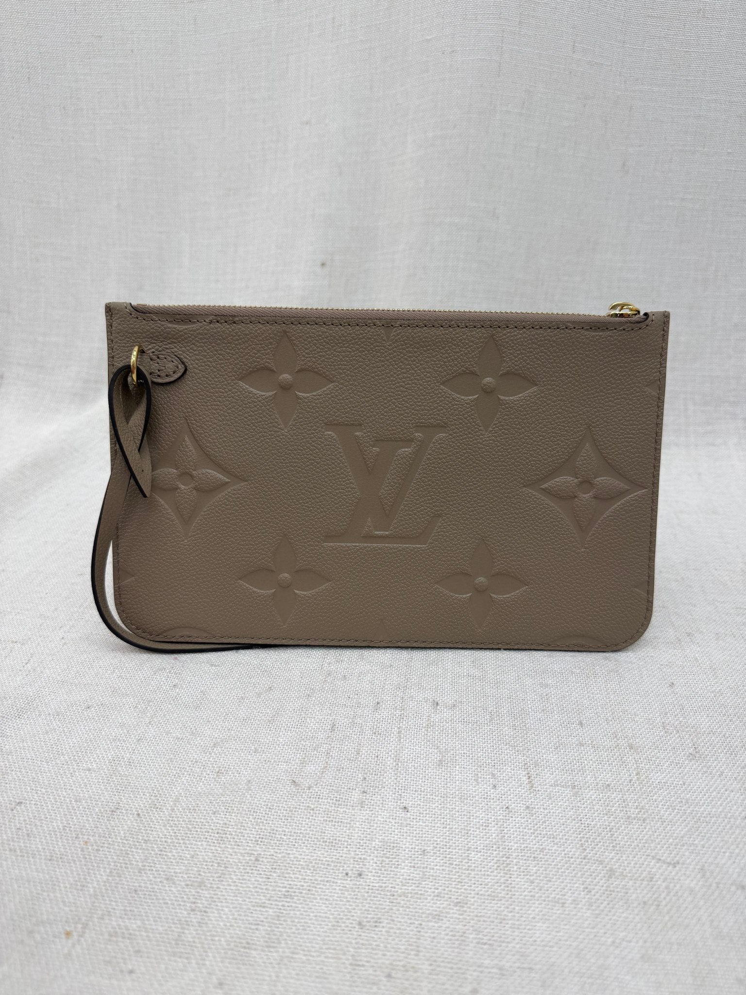 Louis Vuitton Turtledove Empreinte  Neverfull Pouch