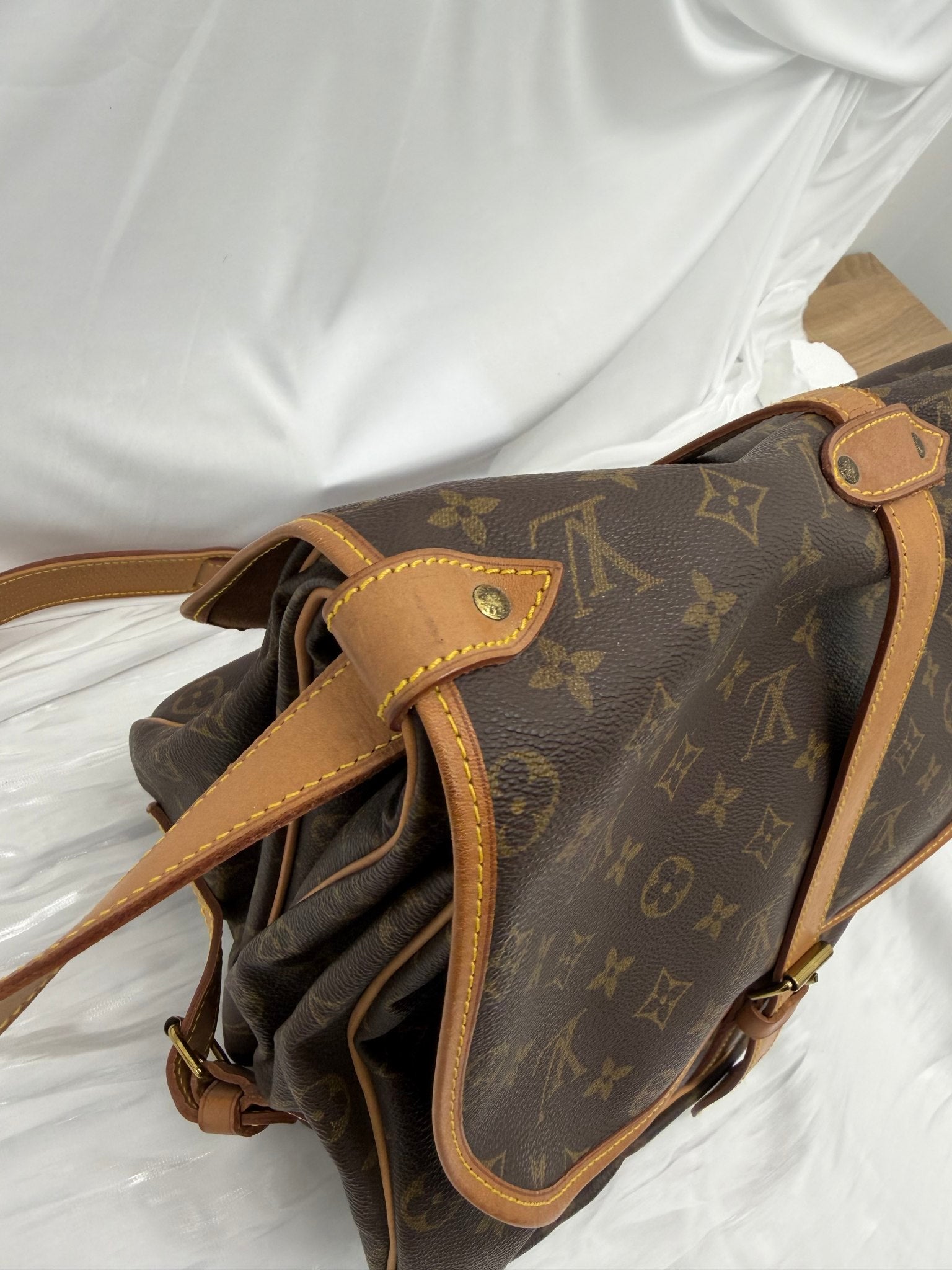 Louis Vuitton Monogram Saumur 35 Bag