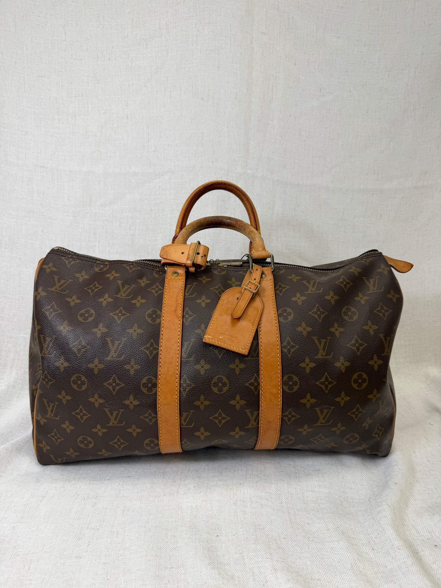 Louis Vuitton Monogram Canvas Keepall 45 Duffel Bag