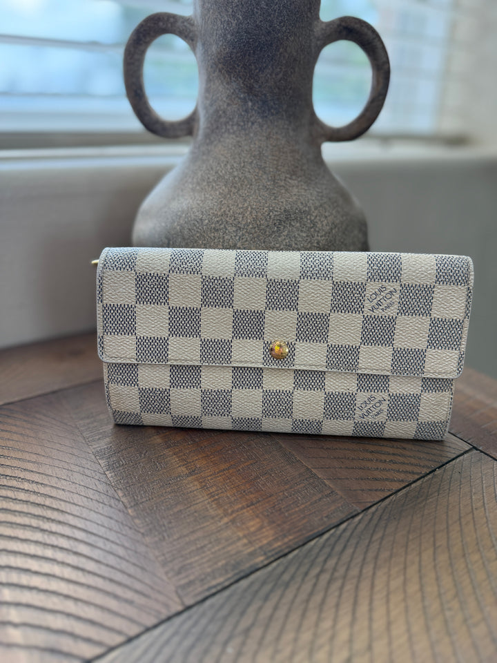 Louis Vuitton Damier Azur Sarah Wallet