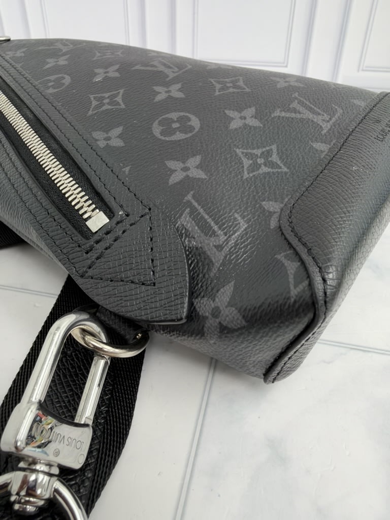 Louis Vuitton Monogram Eclipse Duo Sling Bag