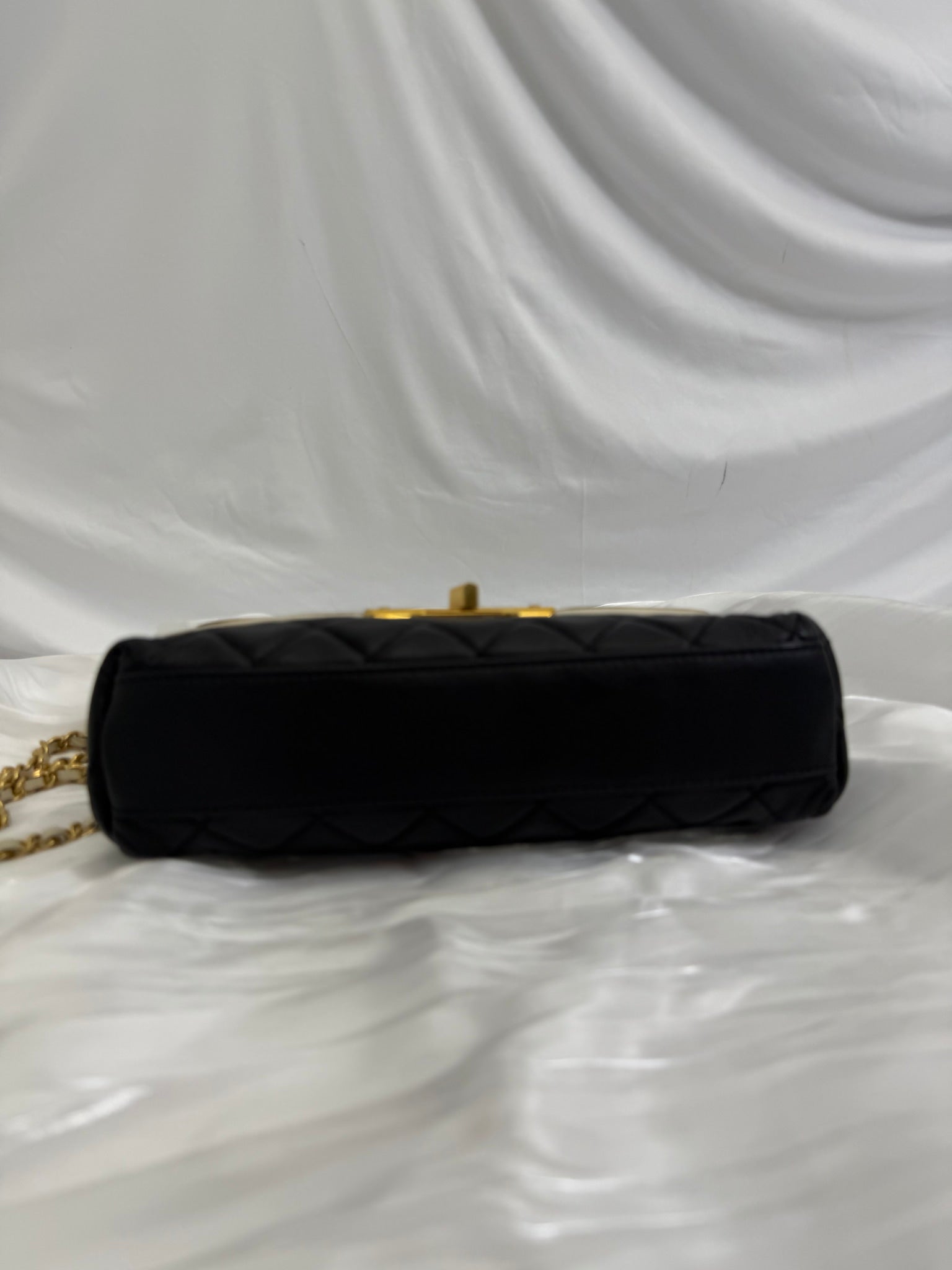 Chanel Black Lambskin Small Reissue Flap Bag