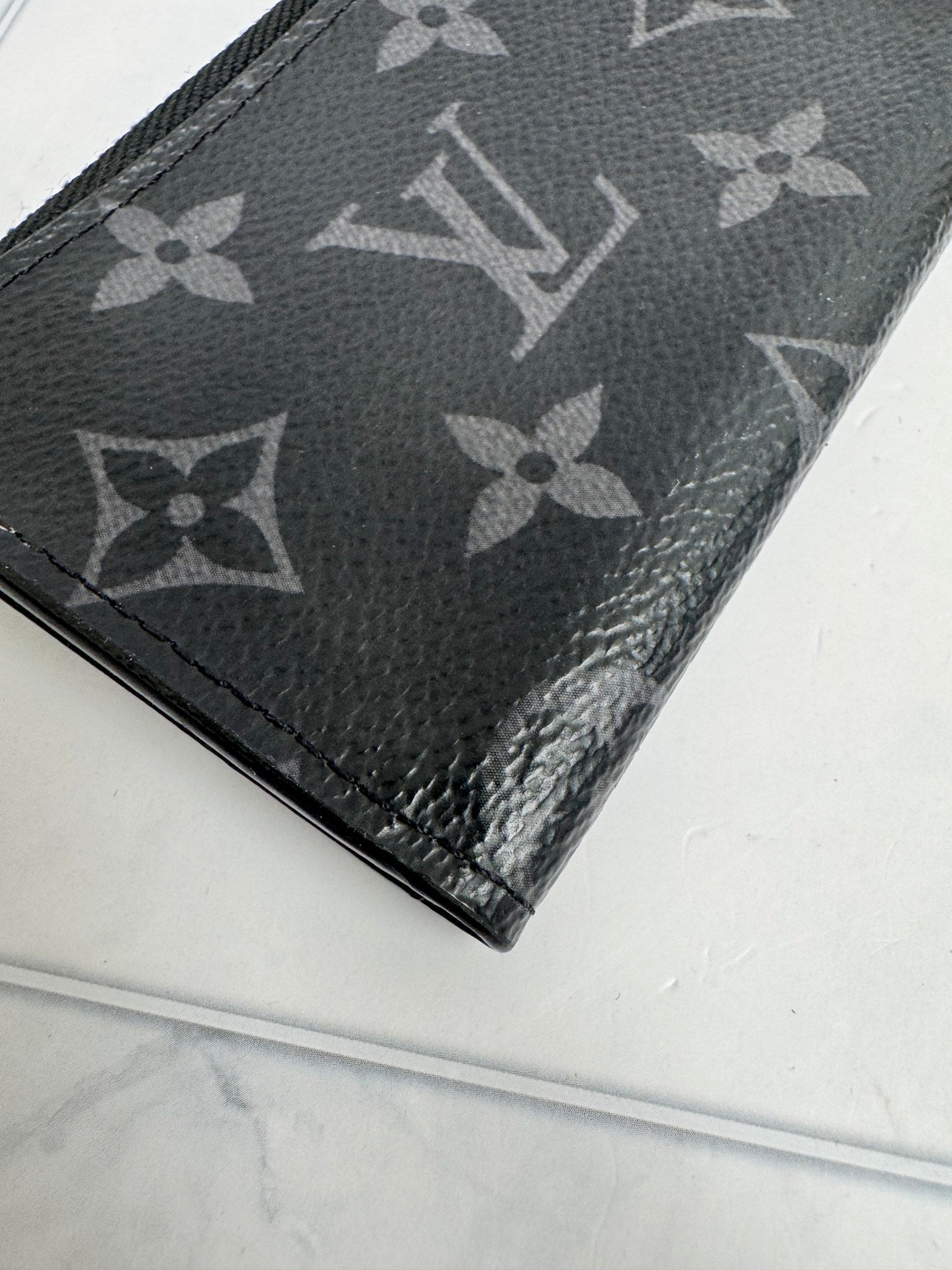 Louis Vuitton Monogram Eclipse Zippy Coin Purse
