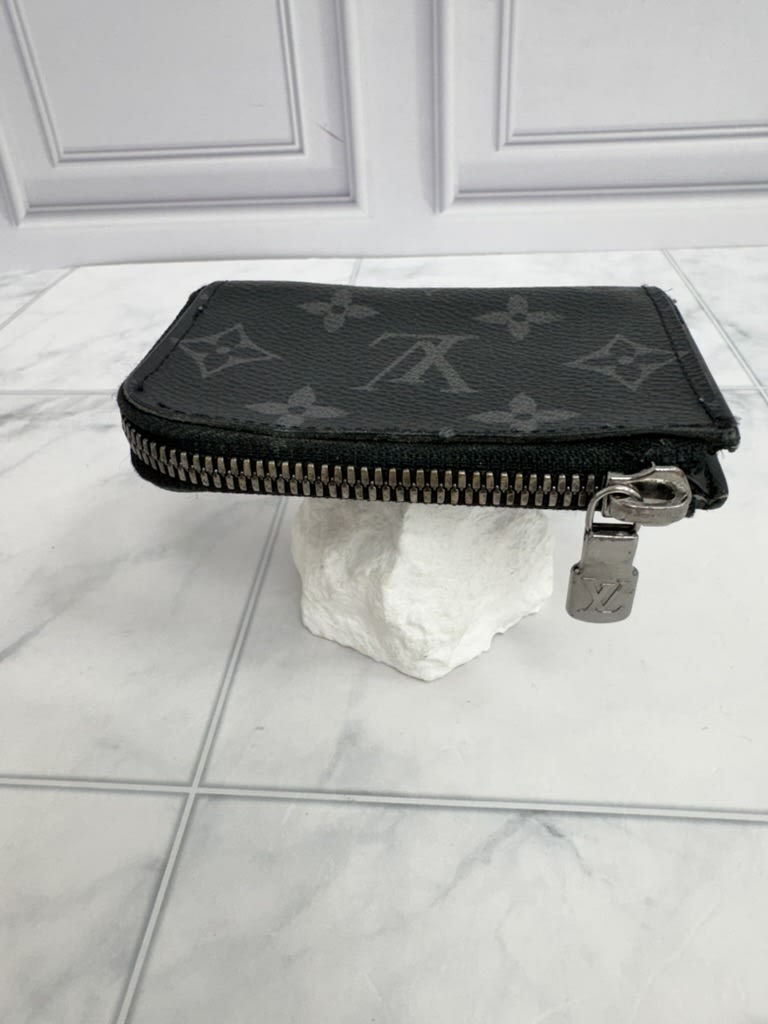 Louis Vuitton Monogram Eclipse Coin Case