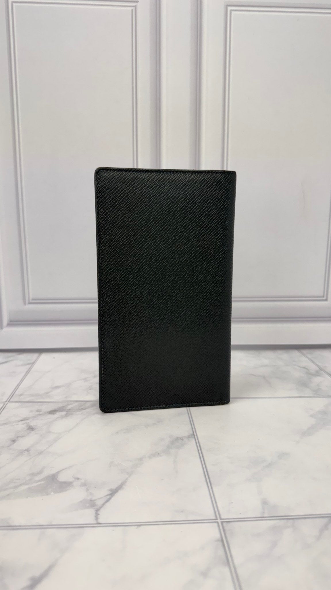 Louis Vuitton Green Taiga Leather Long Wallet