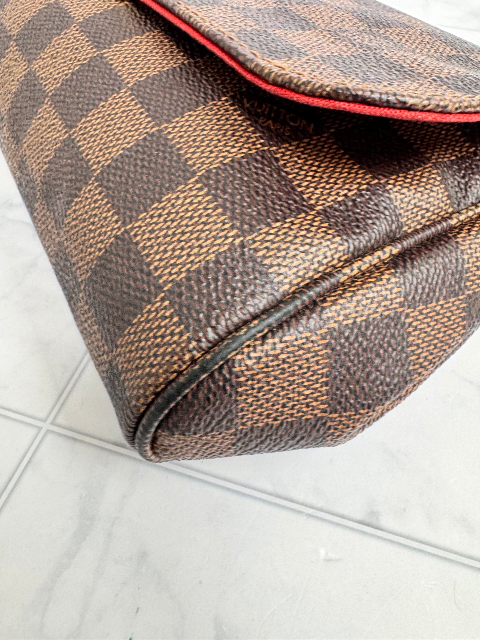 Louis Vuitton Damier Ebene Favorite Crossbody Bag MM
