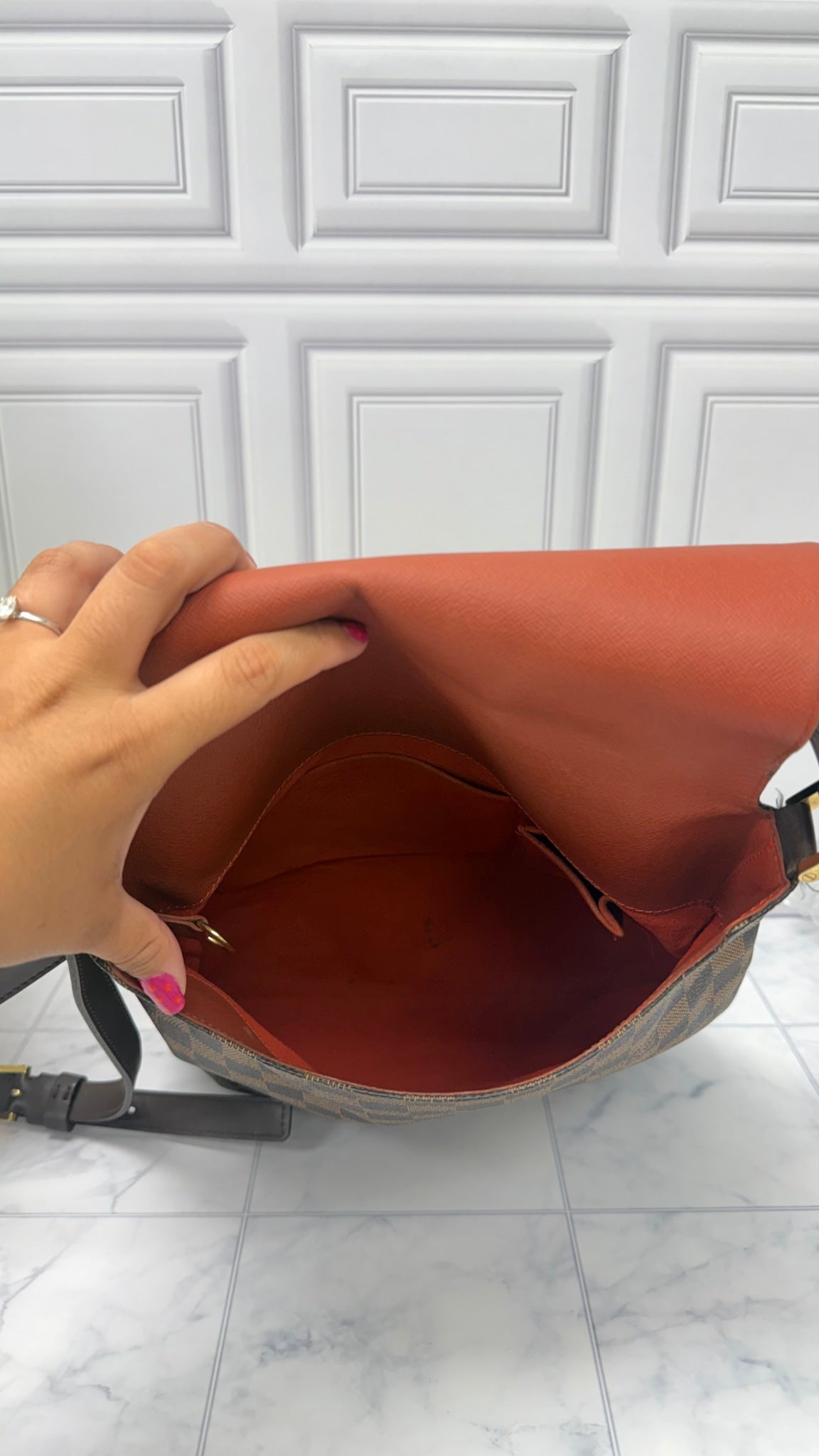 Louis Vuitton Damier Ebene Musette Salsa Crossbody Bag