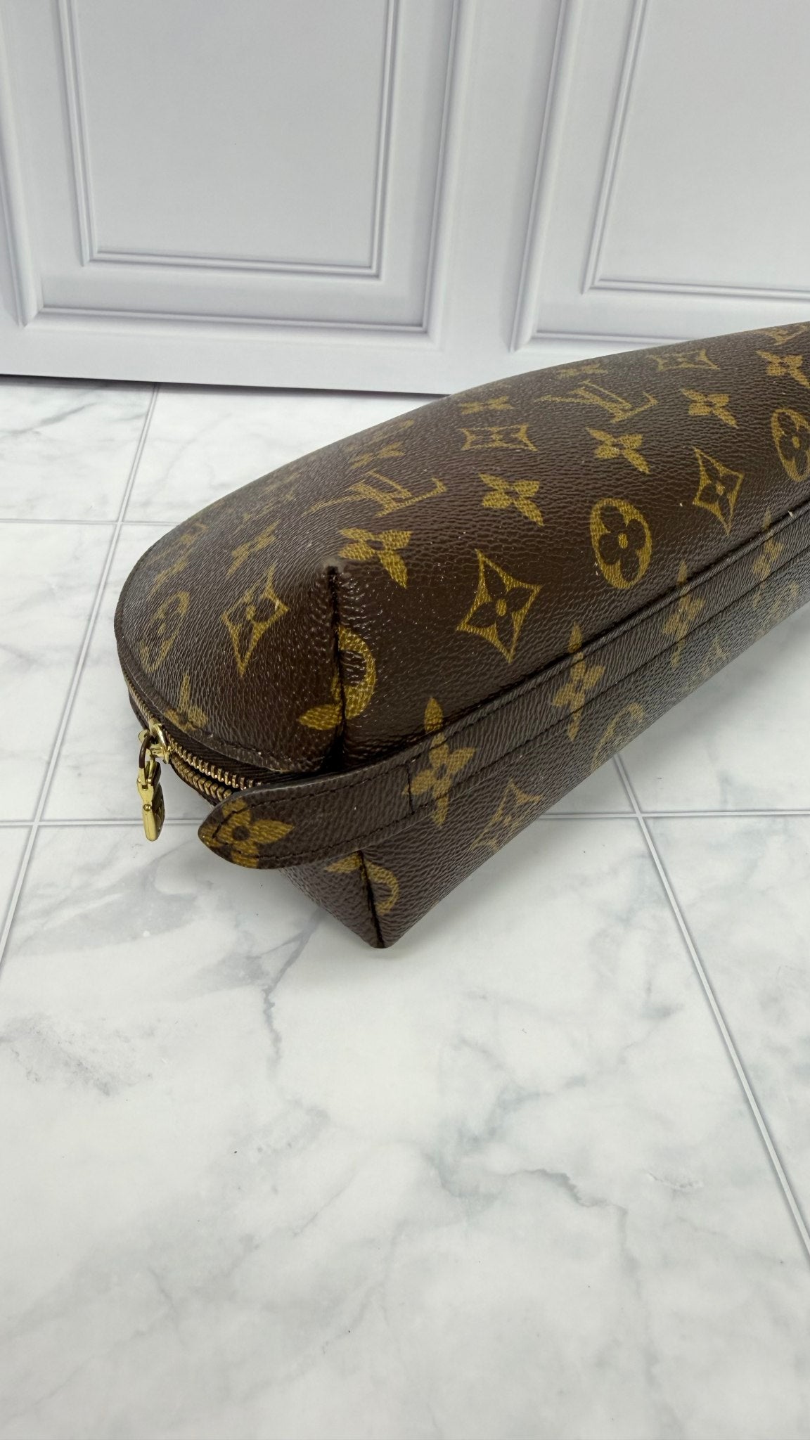 Louis Vuitton Monogram Half Moon Cosmetic Bag 