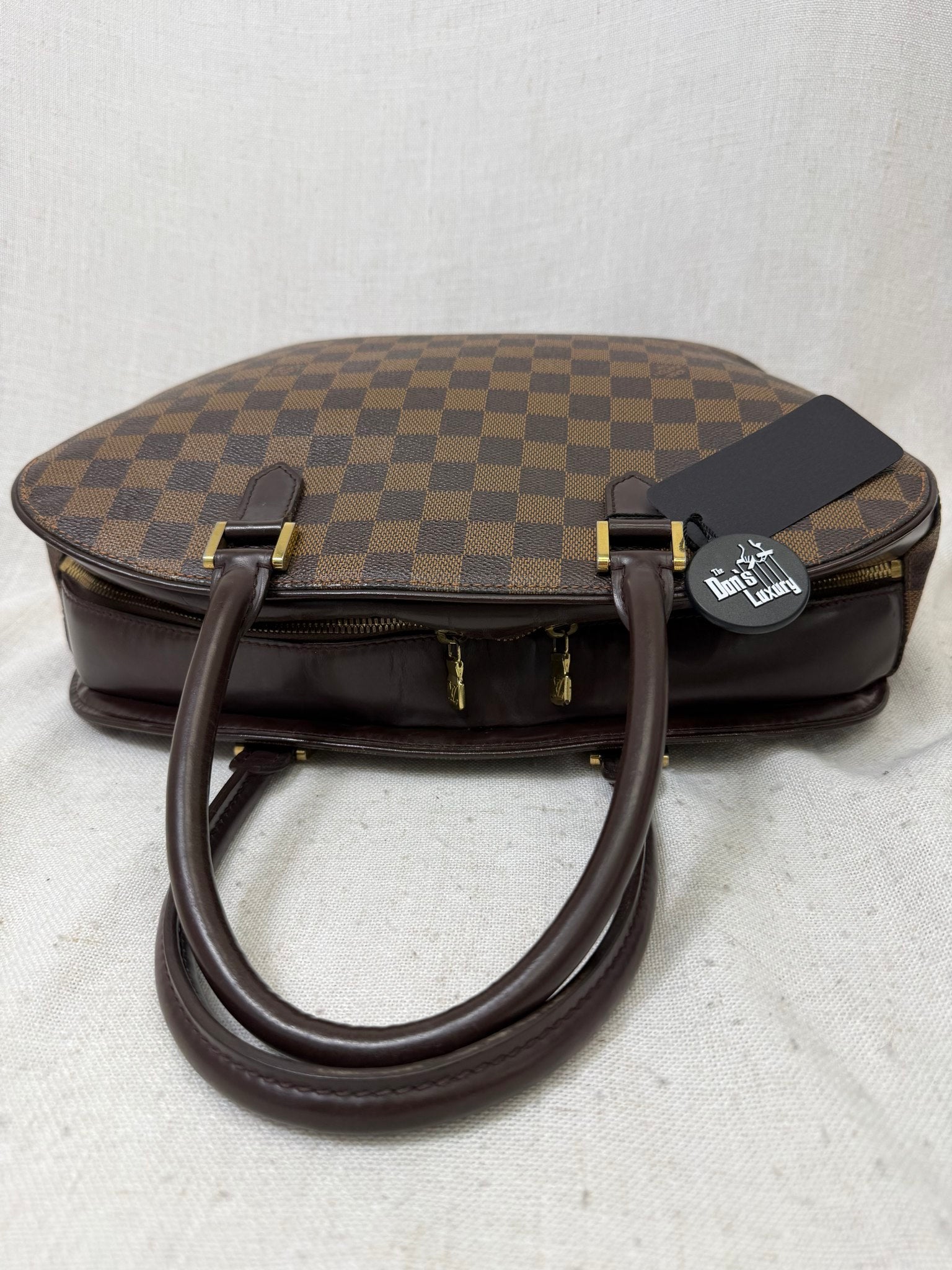 Louis Vuitton Damier Ebene Sarria Horizontal Handbag
