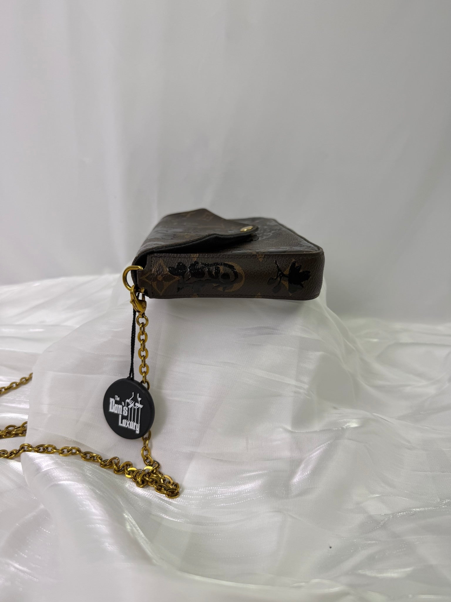 Louis Vuitton Monogram Blossom Noir Felicie Bag