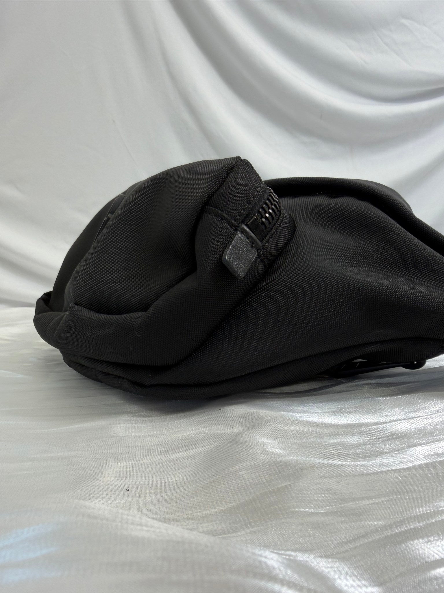 Moncler Durance Black Canvas Bum Bag