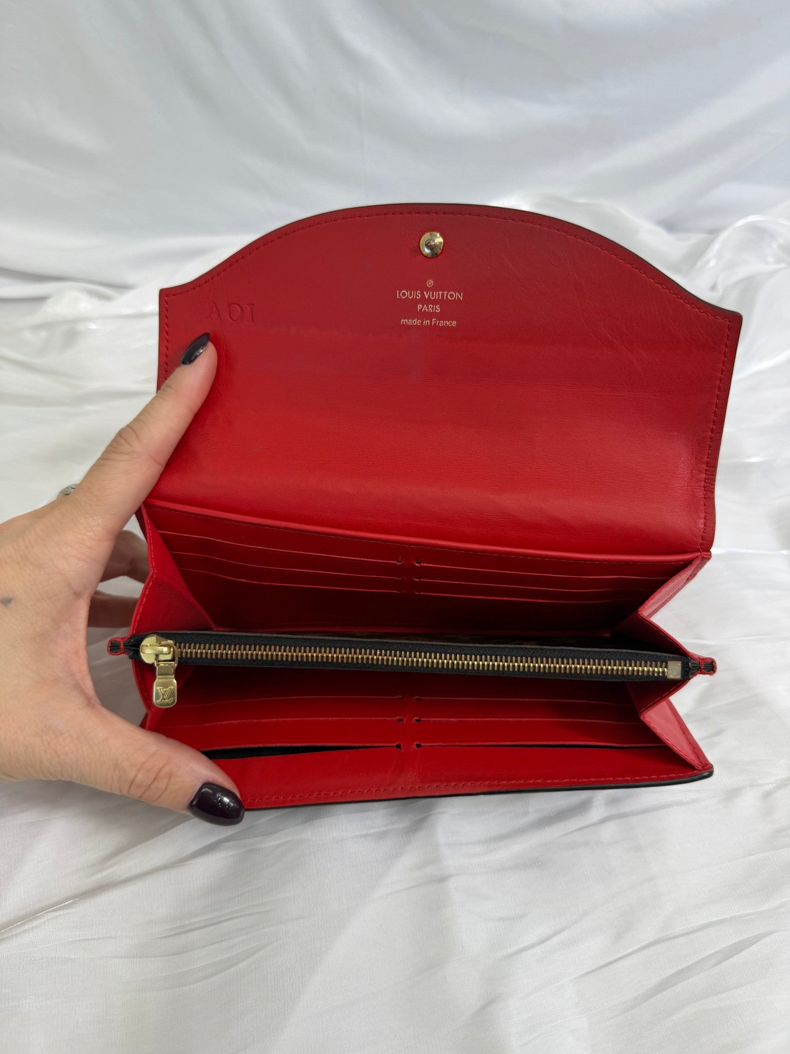 Louis Vuitton Monogram Sarah Tuileries Wallet