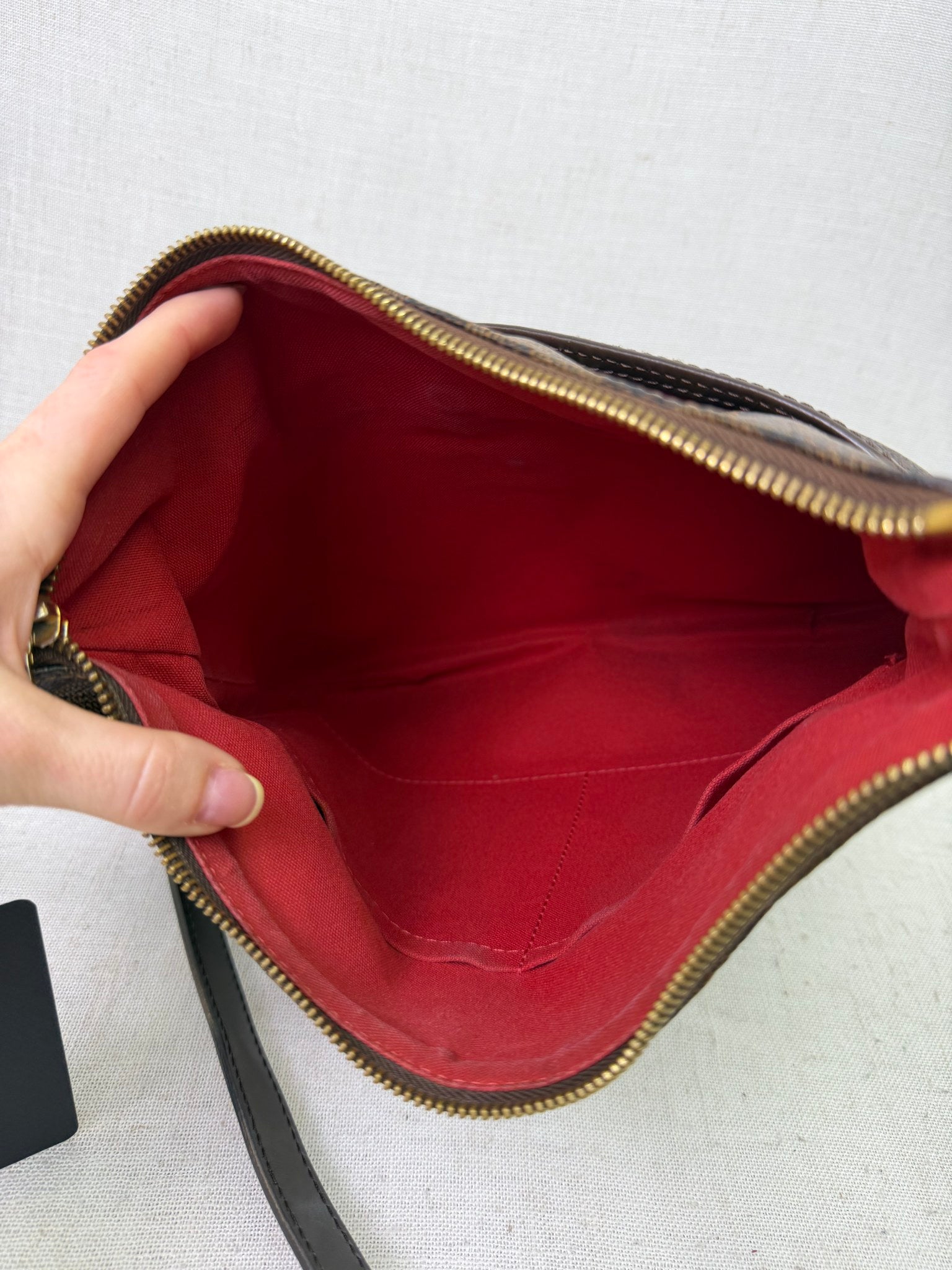 Louis Vuitton Damier Ebene Bloomsbury PM Crossbody