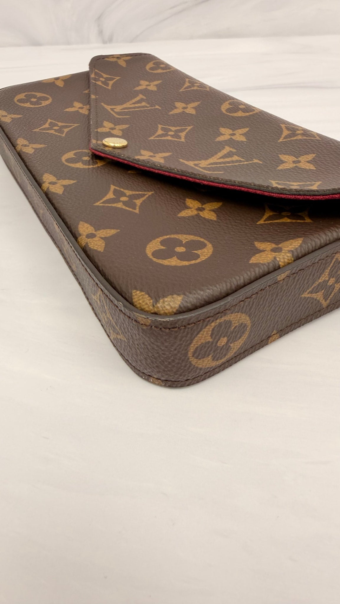 Louis Vuitton Monogram Pochette Felicie Chain Crossbody bag 