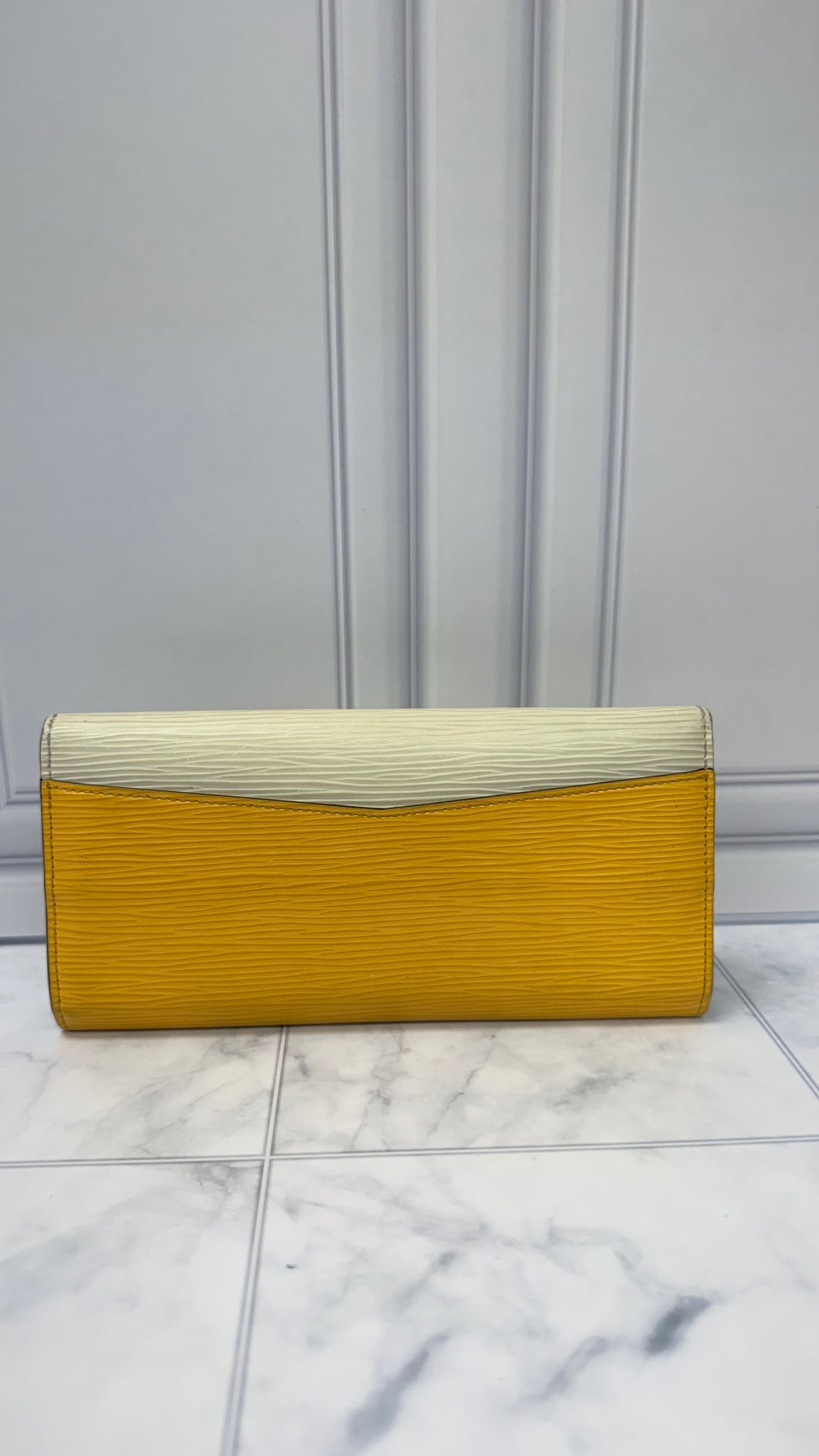 Louis Vuitton Tricolor Epi Leather  Leather Flore Long Wallet