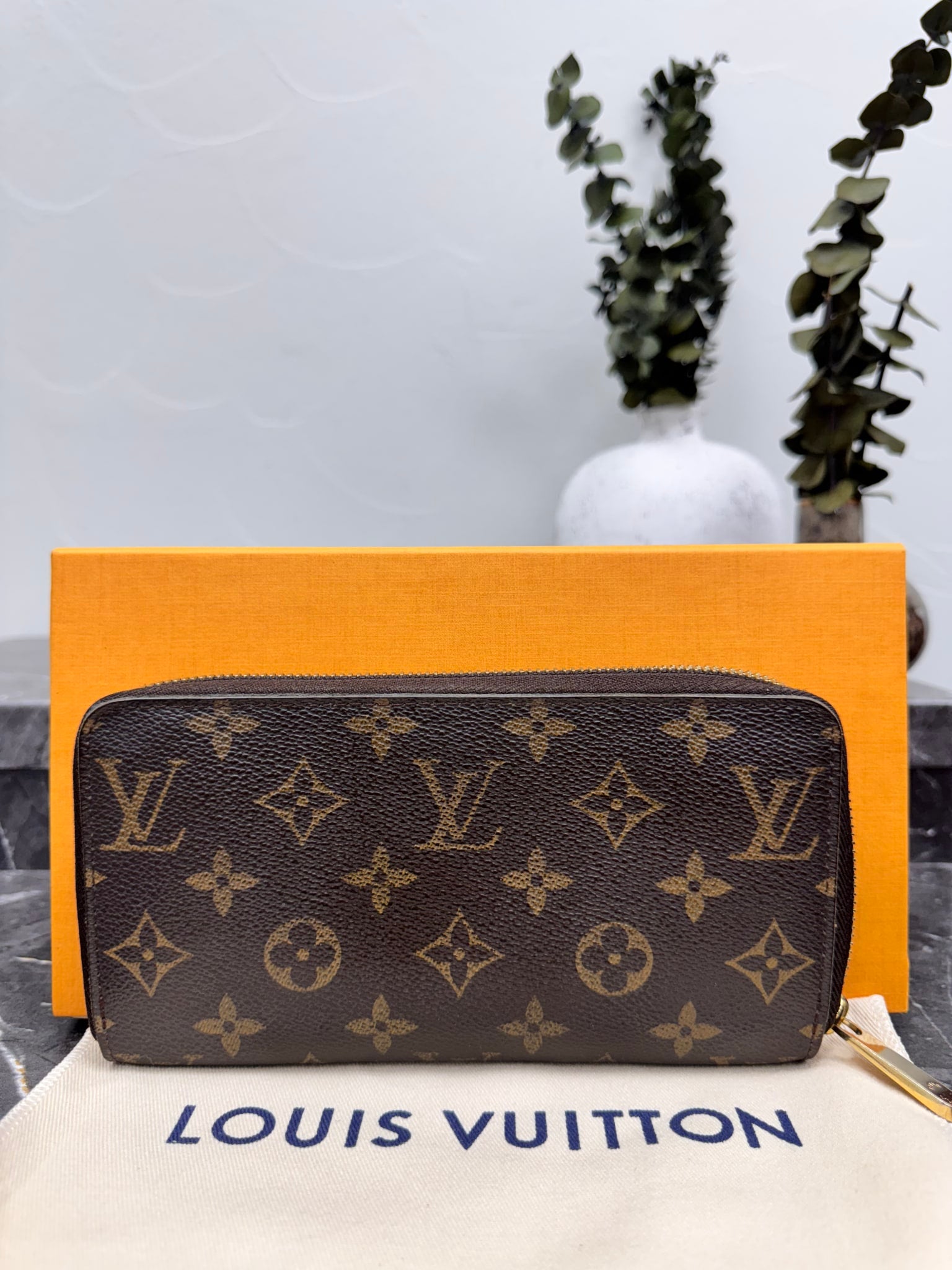 Louis Vuitton Monogram Long Zippy Wallet