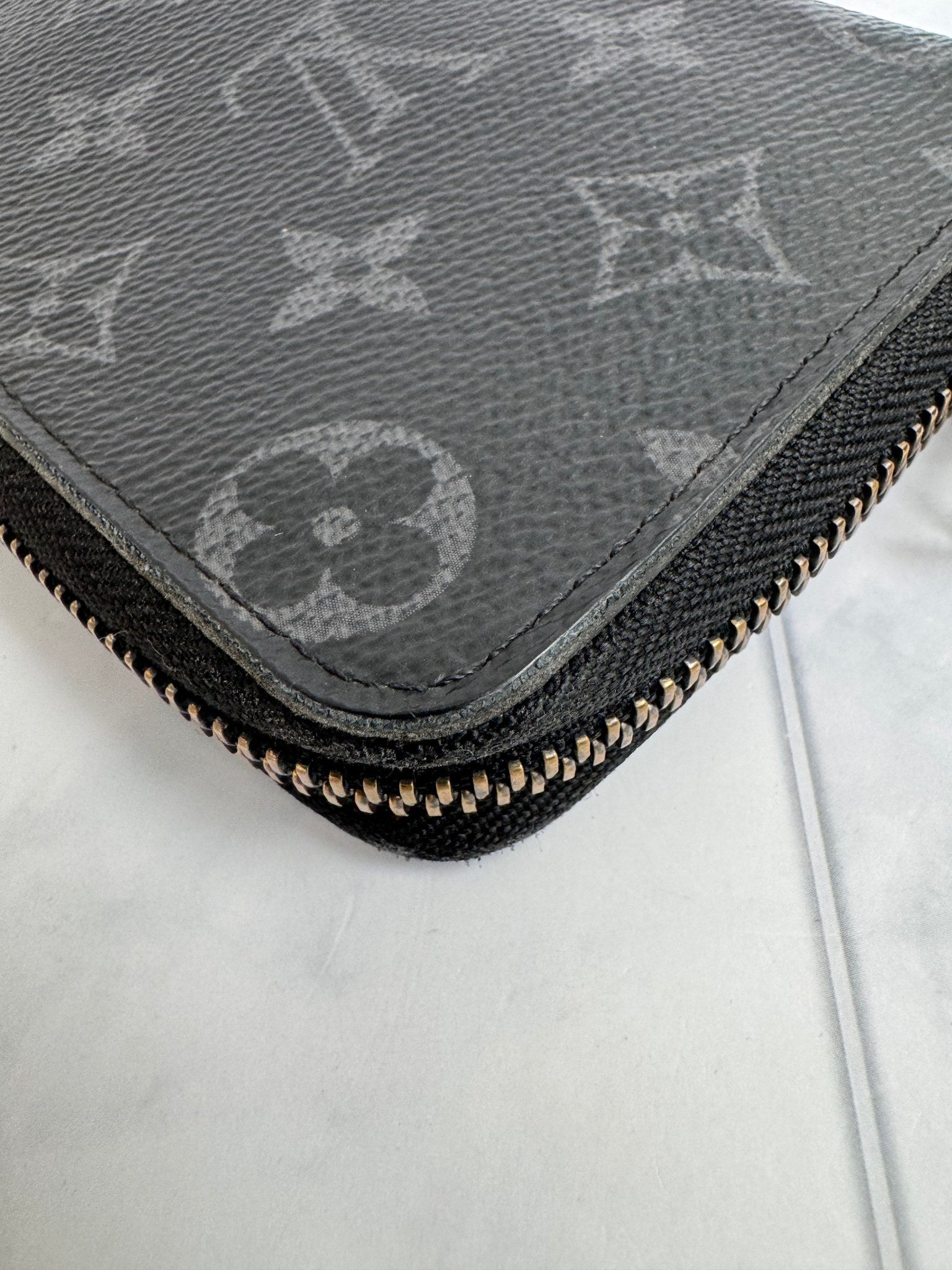 Louis Vuitton Monogram Eclipse Long Zippy Wallet