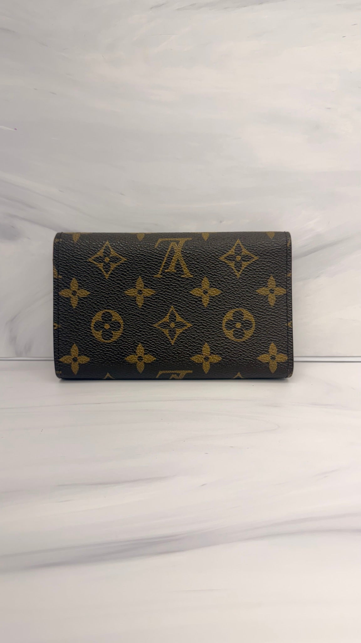 Louis Vuitton Monogram Tresor Compact Wallet