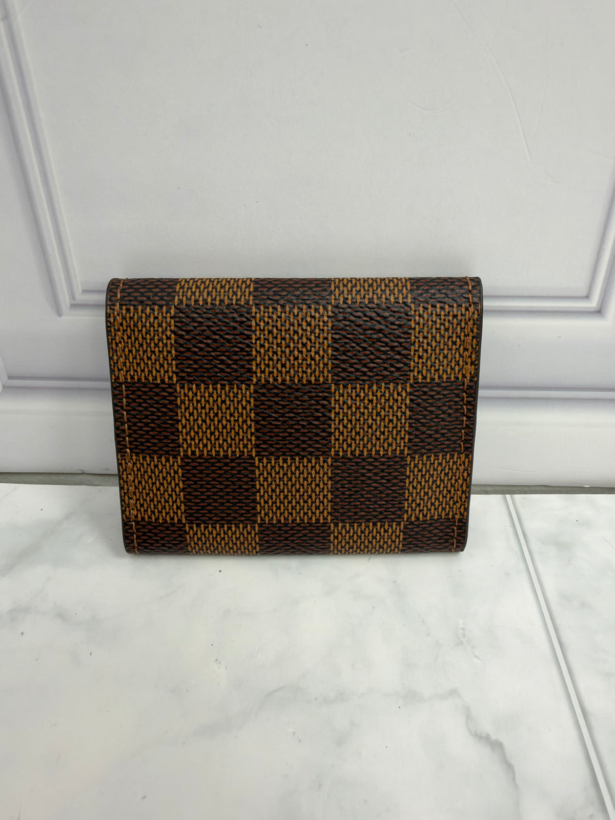 LIKE NEW - Louis Vuitton Damier Ebene Cufflinks Case