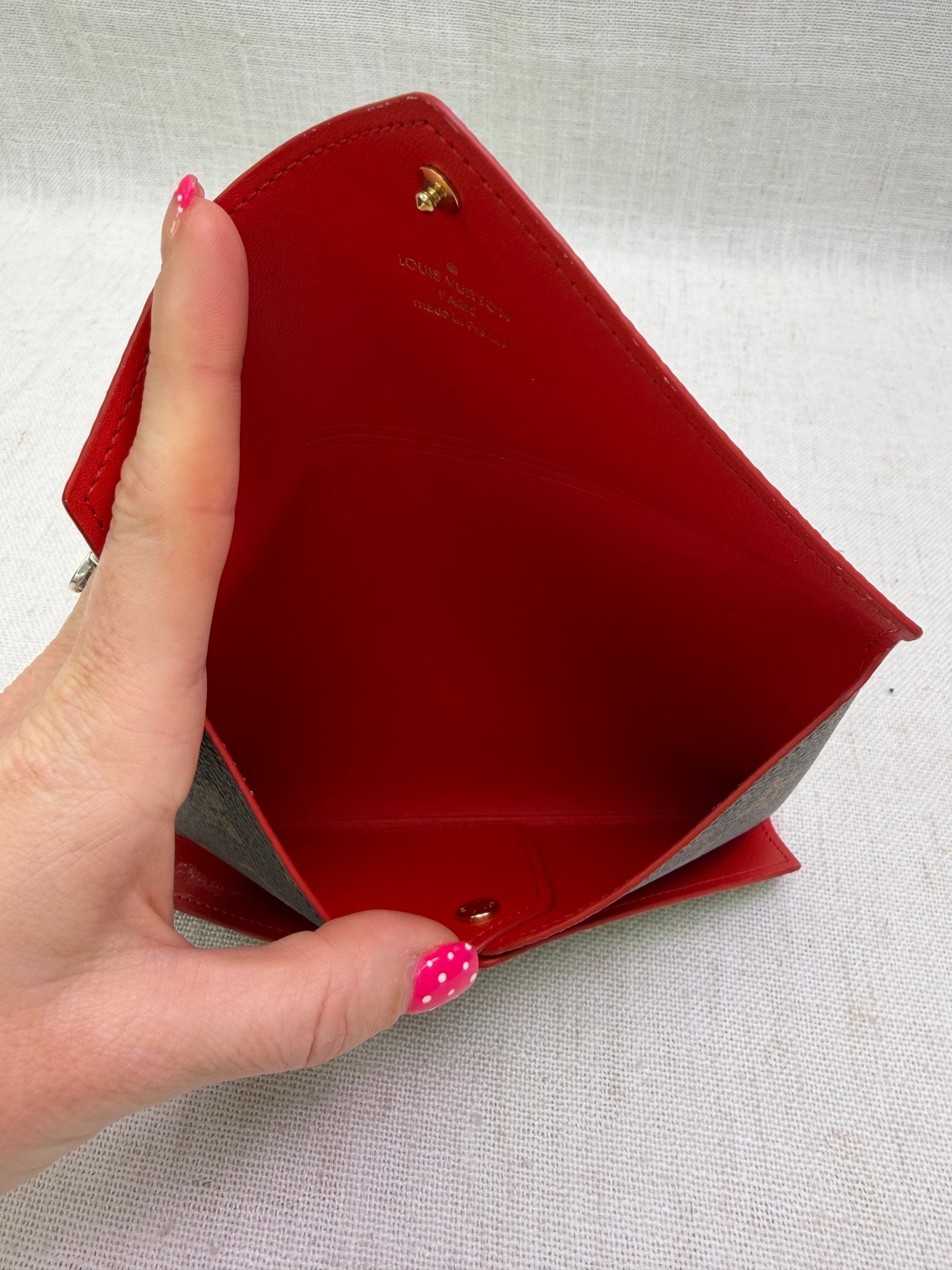 Louis Vuitton Monogram & Red Medium Kirigami Pochette