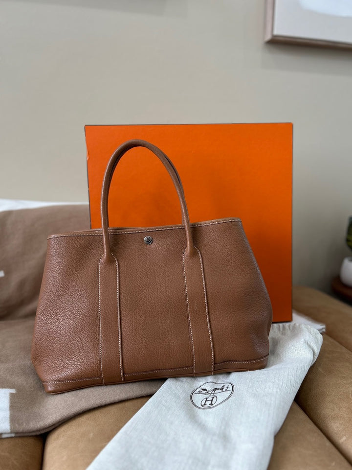 Hermes Negonda Garden Party 36 MM Handbag