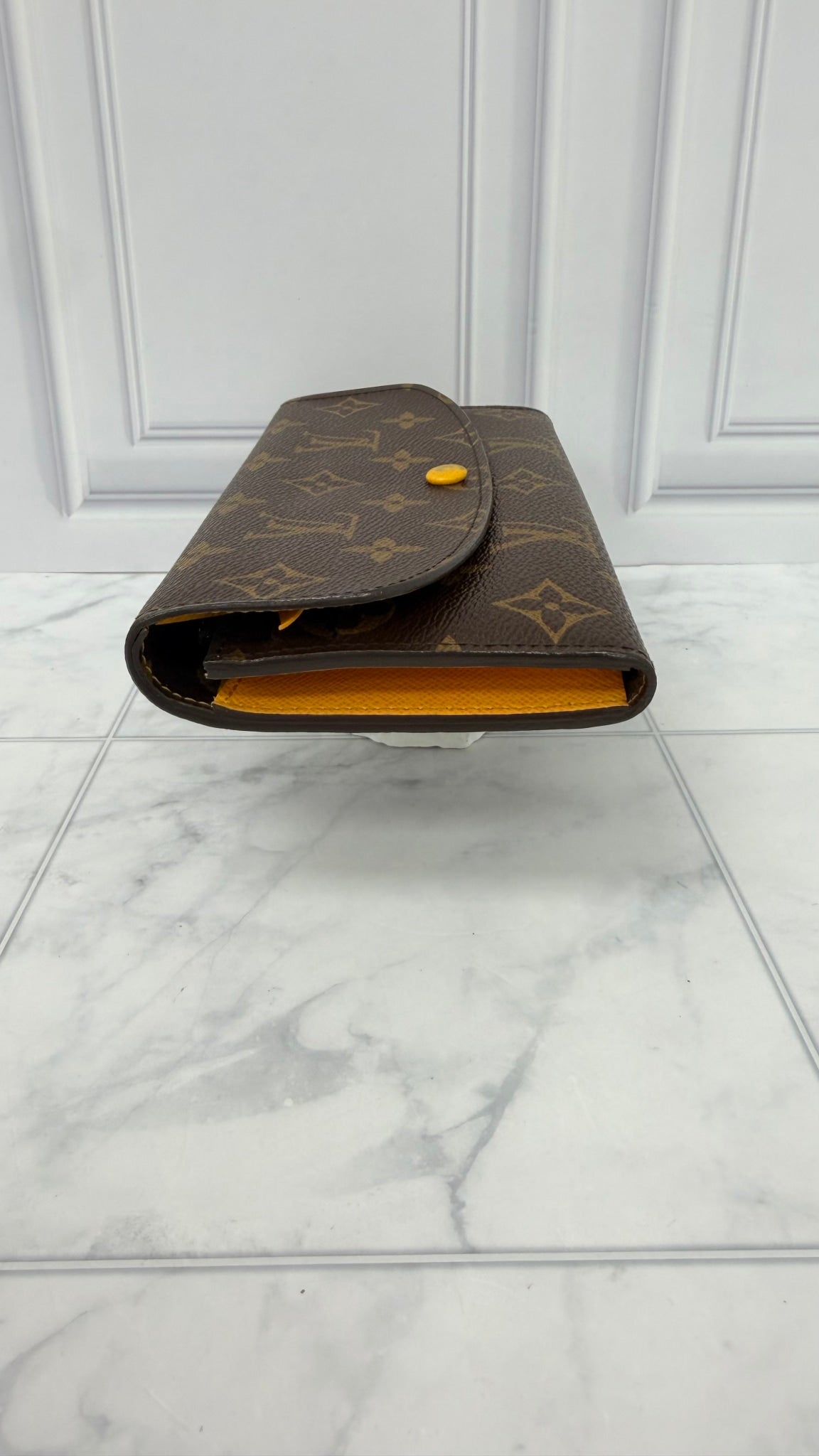 Louis Vuitton Yellow Monogram Emillie Wallet 