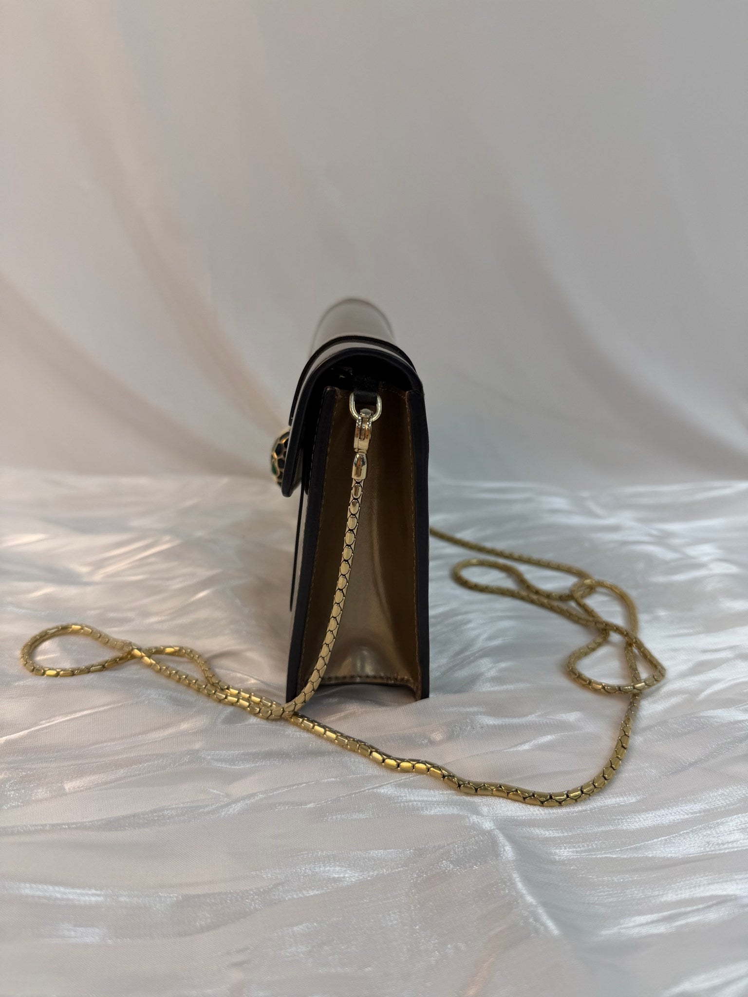 Bvlgari Bronze Serpenti Forever Chain Pochette