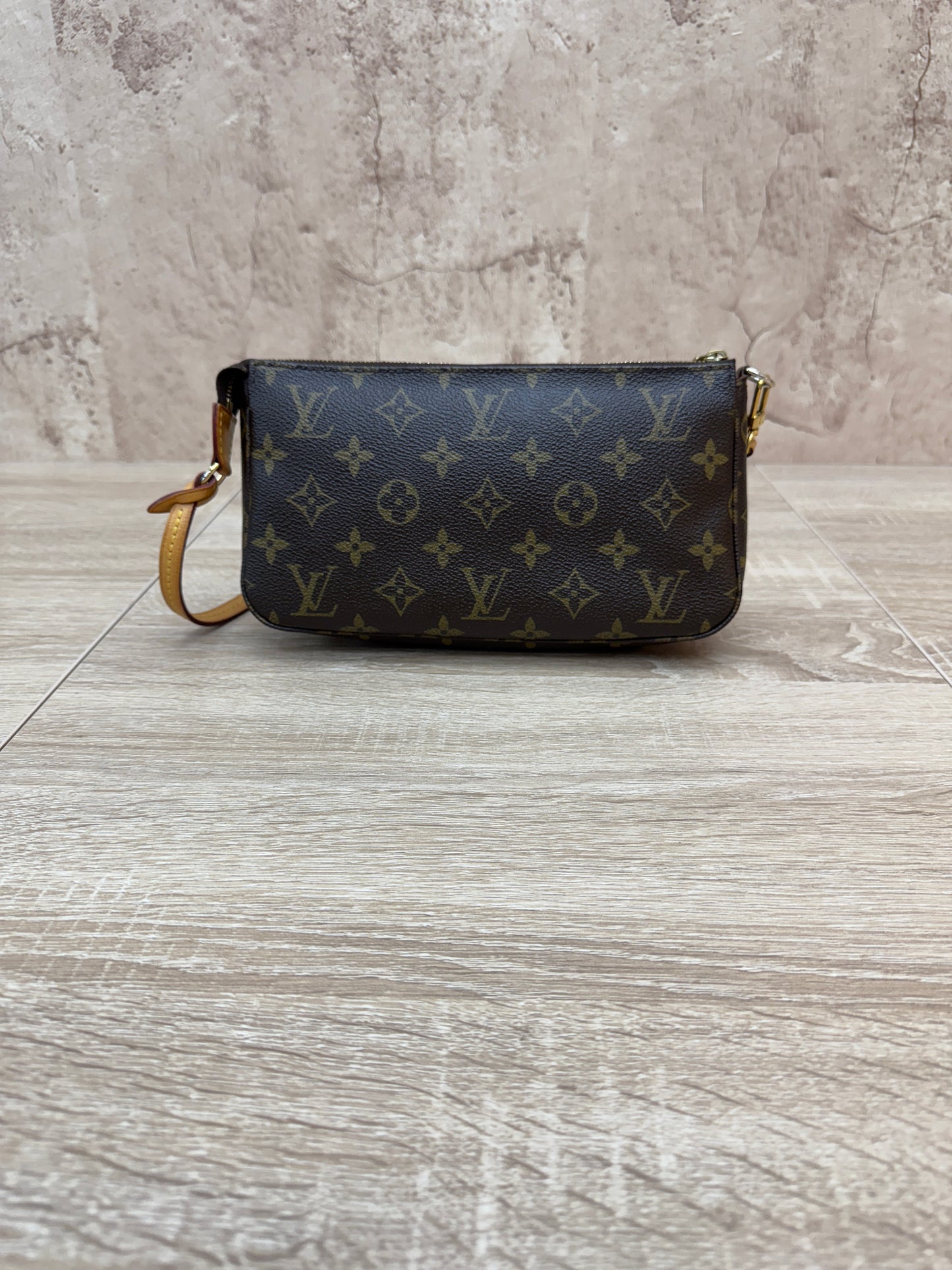 Louis Vuitton Monogram V Line Pochette Shoulder Bag
