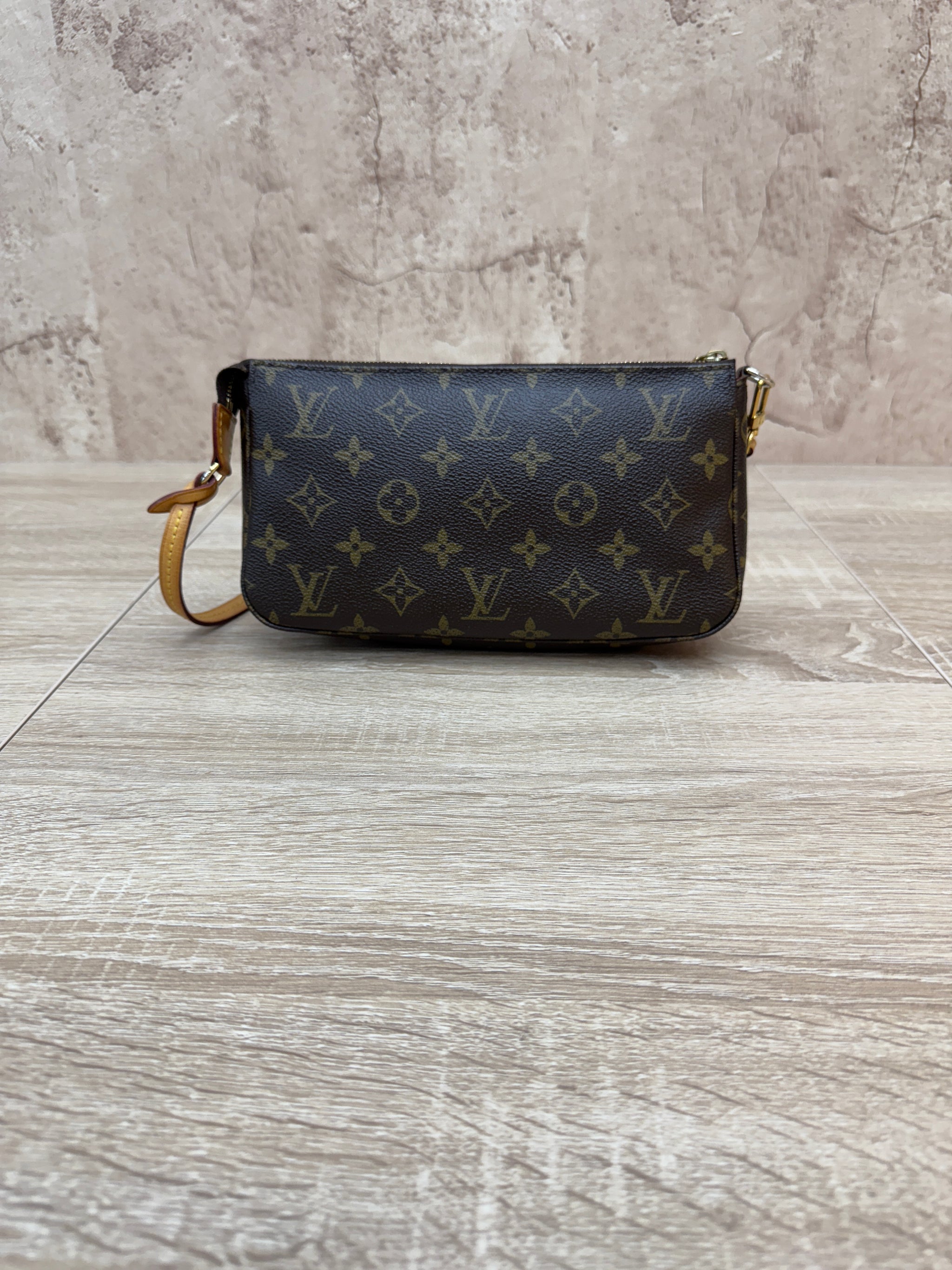 Louis Vuitton Monogram V Line Pochette Shoulder Bag