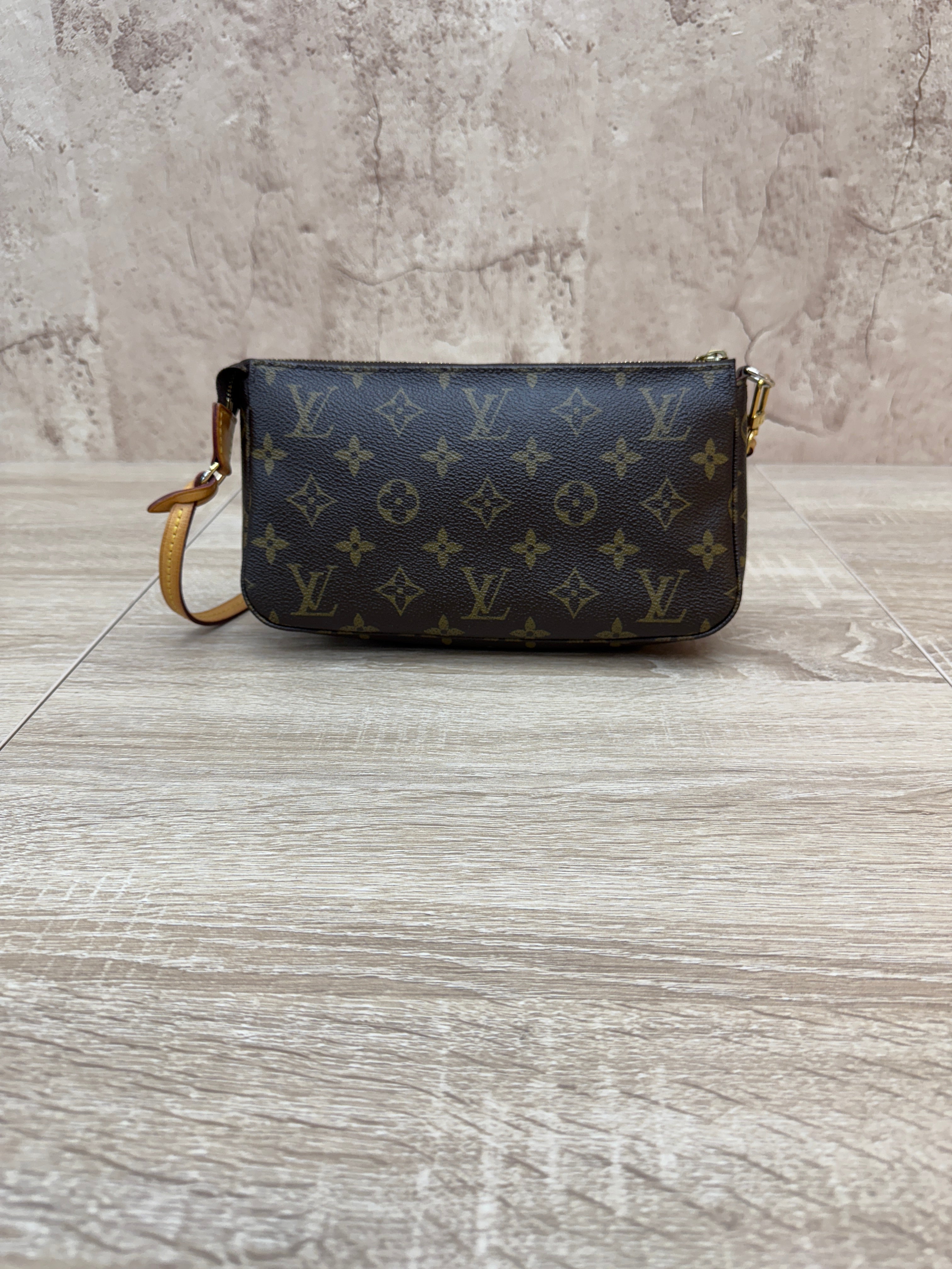 Louis Vuitton Monogram V Line Pochette Shoulder Bag