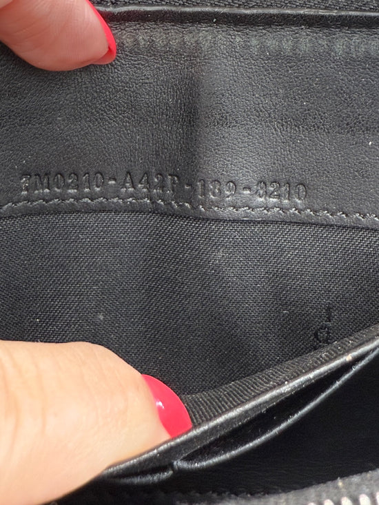Fendi Zucca Leather Zippy Long Wallet 