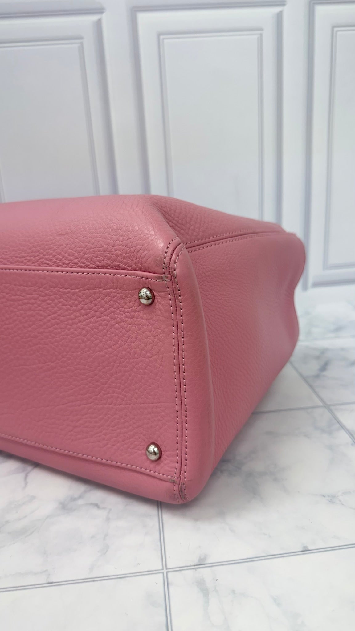 Chanel Pink Calfskin Leather Executive Cerf Large Tote Bag 