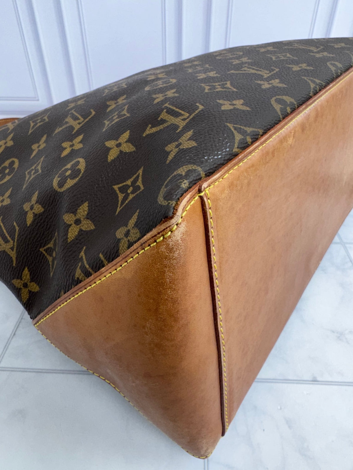 Louis Vuitton Monogram Cabas Mezzo Shoulder Bag MM