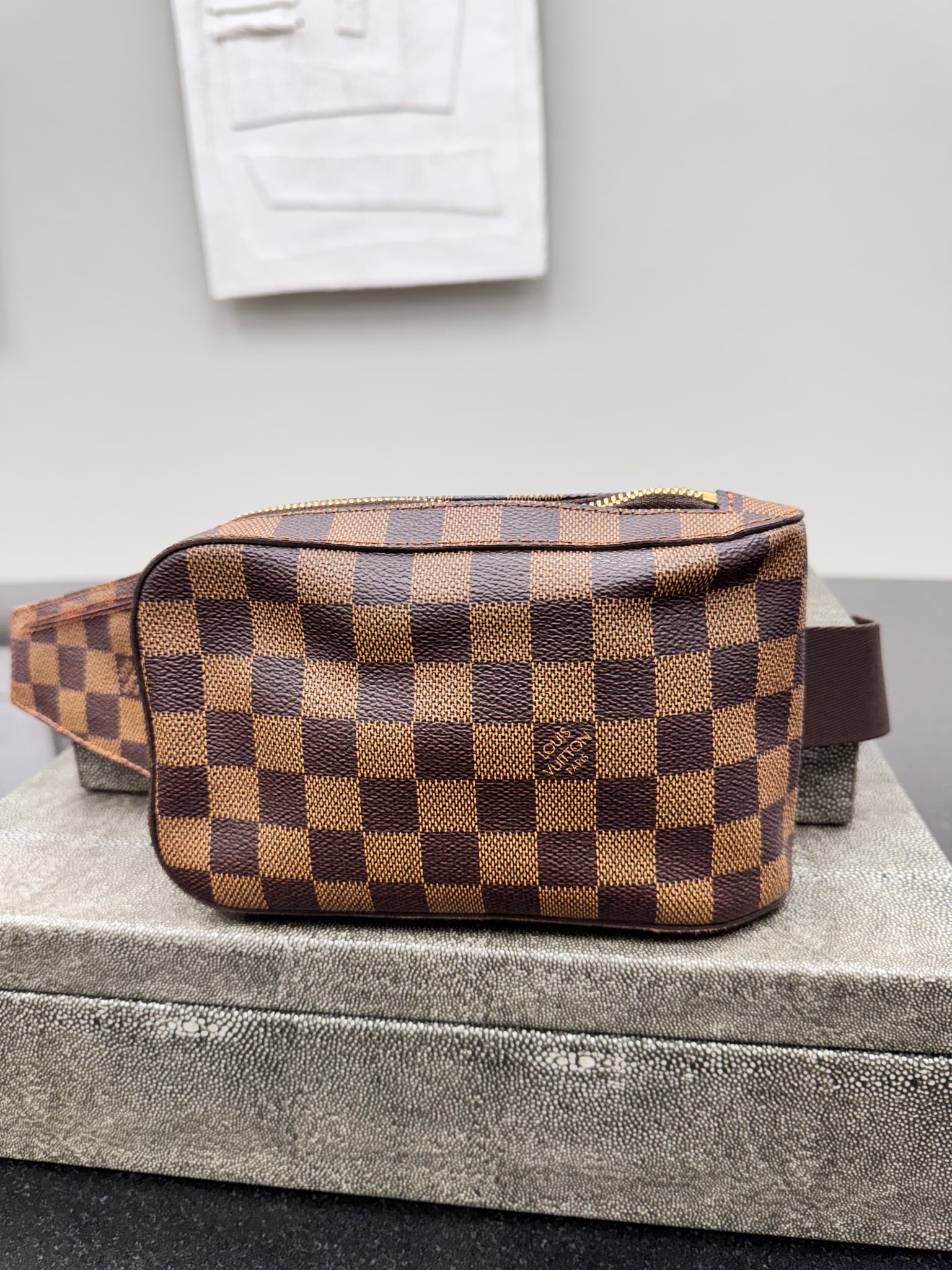 Louis Vuitton Damier Ebene Geronimos Belt Bag